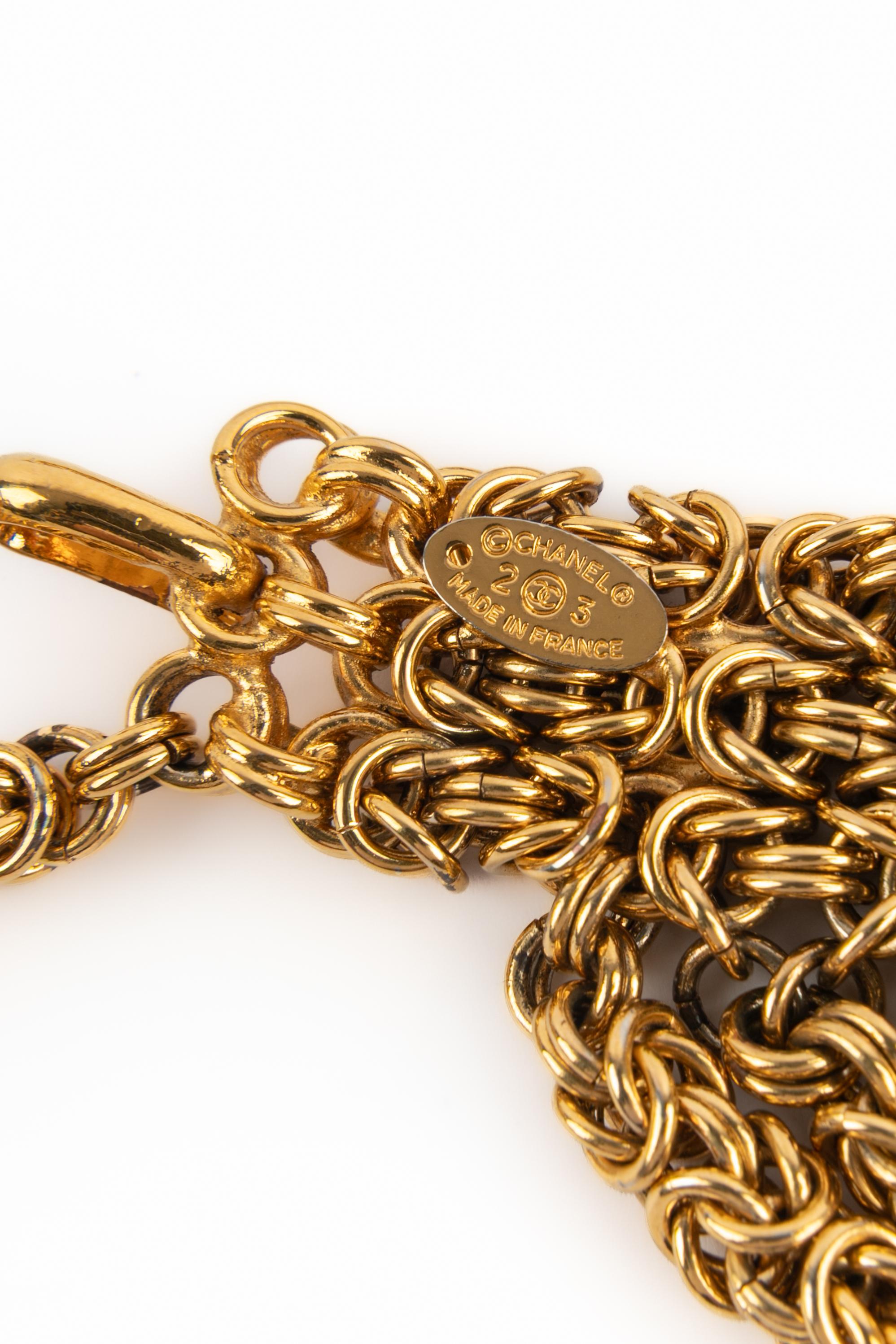 Ceinture Chanel années 1980 en vente 3