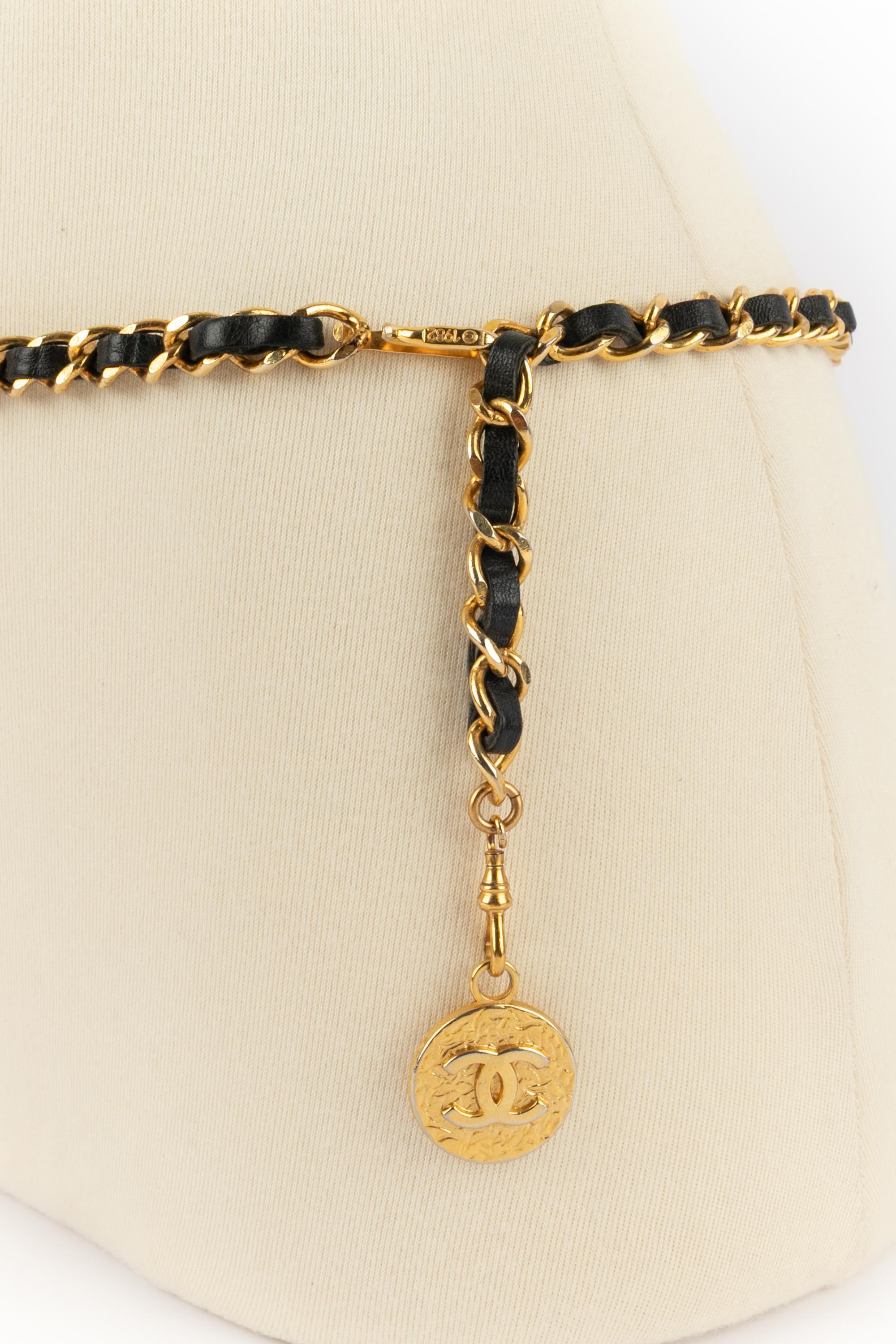 Chanel belt 1982 For Sale 3