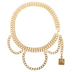 Vintage Chanel belt 1986s