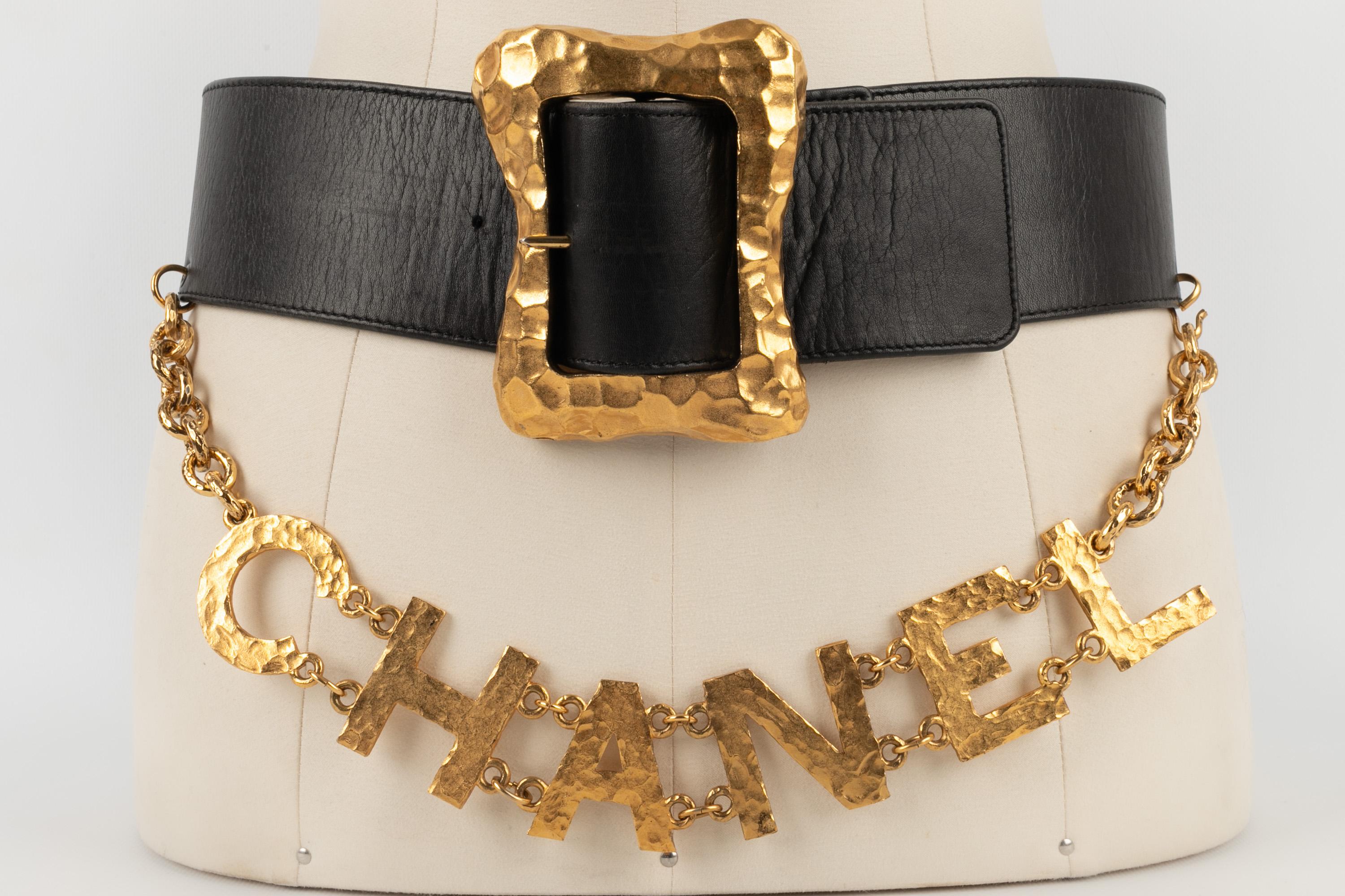 Chanel belt 1993 In Excellent Condition For Sale In SAINT-OUEN-SUR-SEINE, FR