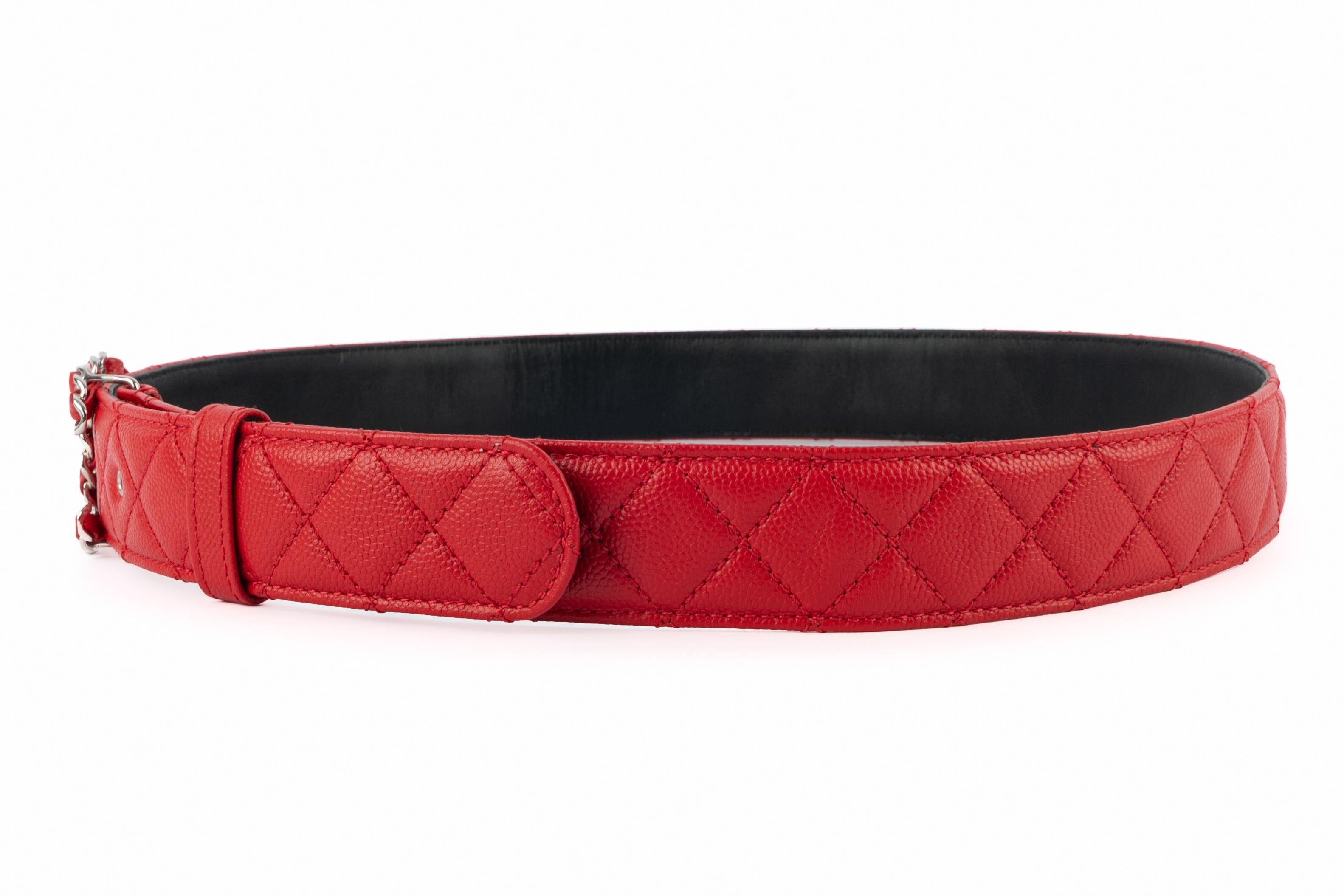 Brown Chanel belt 2020 For Sale