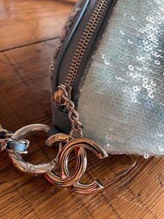 Chanel belt bag with sequins.
