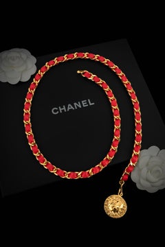 Chanel belt by Karl Lagerfeld circa 1980