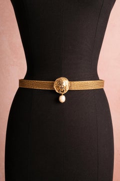 Chanel belt by Karl Lagerfeld early 1980s