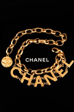 Chanel belt by Karl Lagerfeld Spring 1993