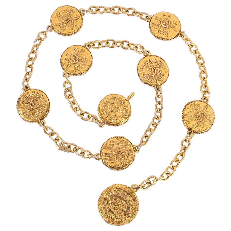Chanel Belt Composed of Chains / Necklace , 1980s