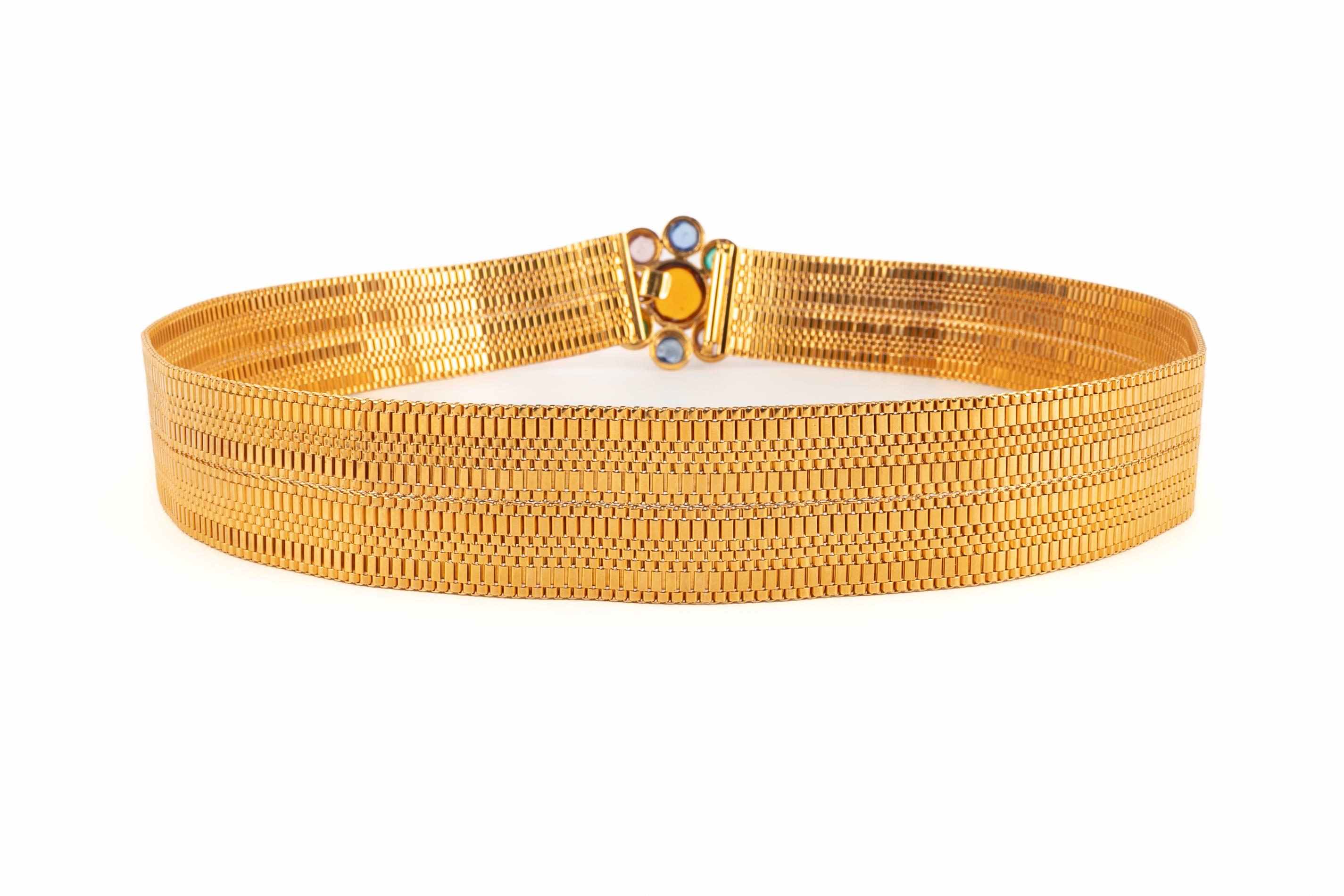 Chanel belt Fall 1995 In Excellent Condition For Sale In SAINT-OUEN-SUR-SEINE, FR