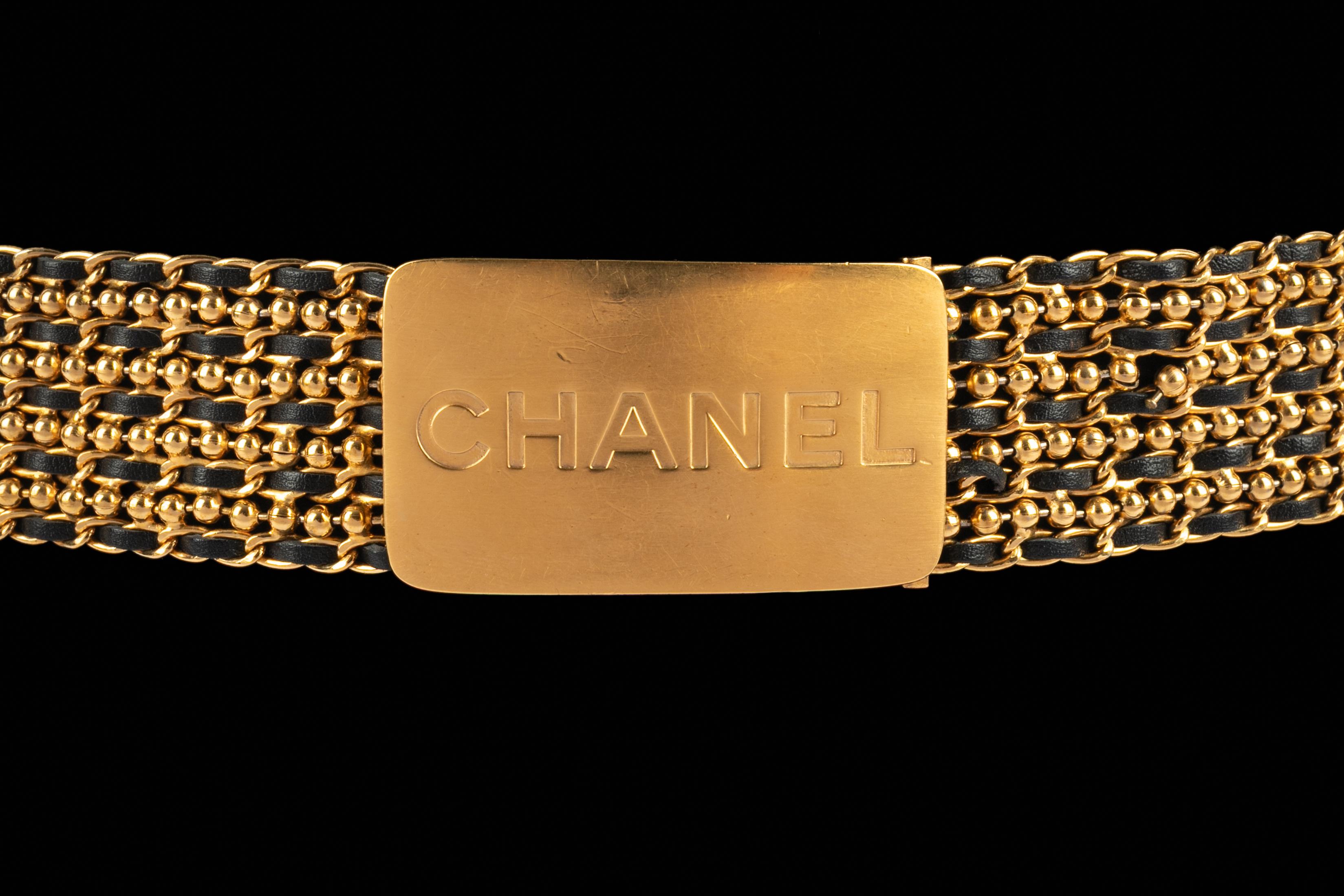Chanel belt Fall 1996 In Excellent Condition For Sale In SAINT-OUEN-SUR-SEINE, FR