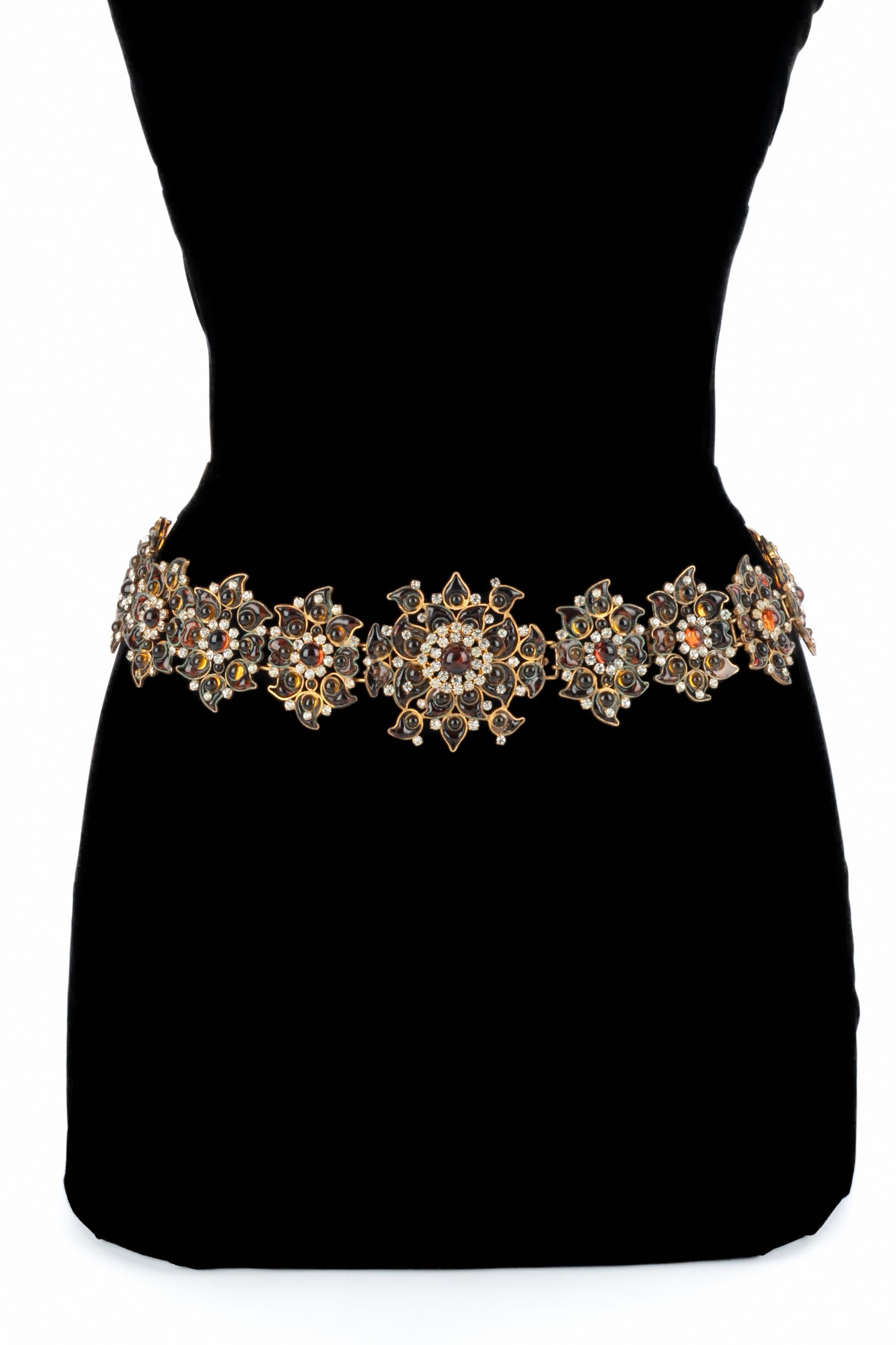 Ceinture Chanel Haute Couture 1988s en vente 5