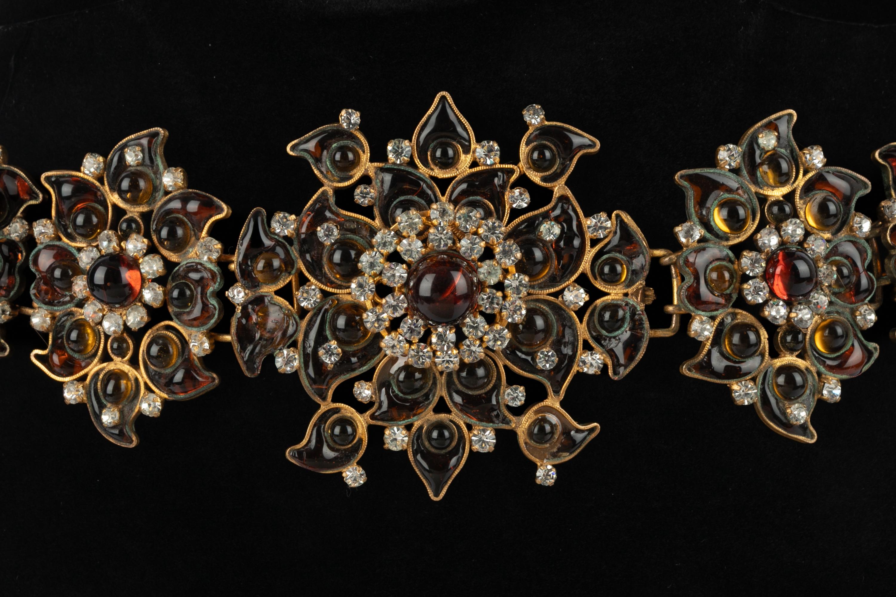 Ceinture Chanel Haute Couture 1988s en vente 6