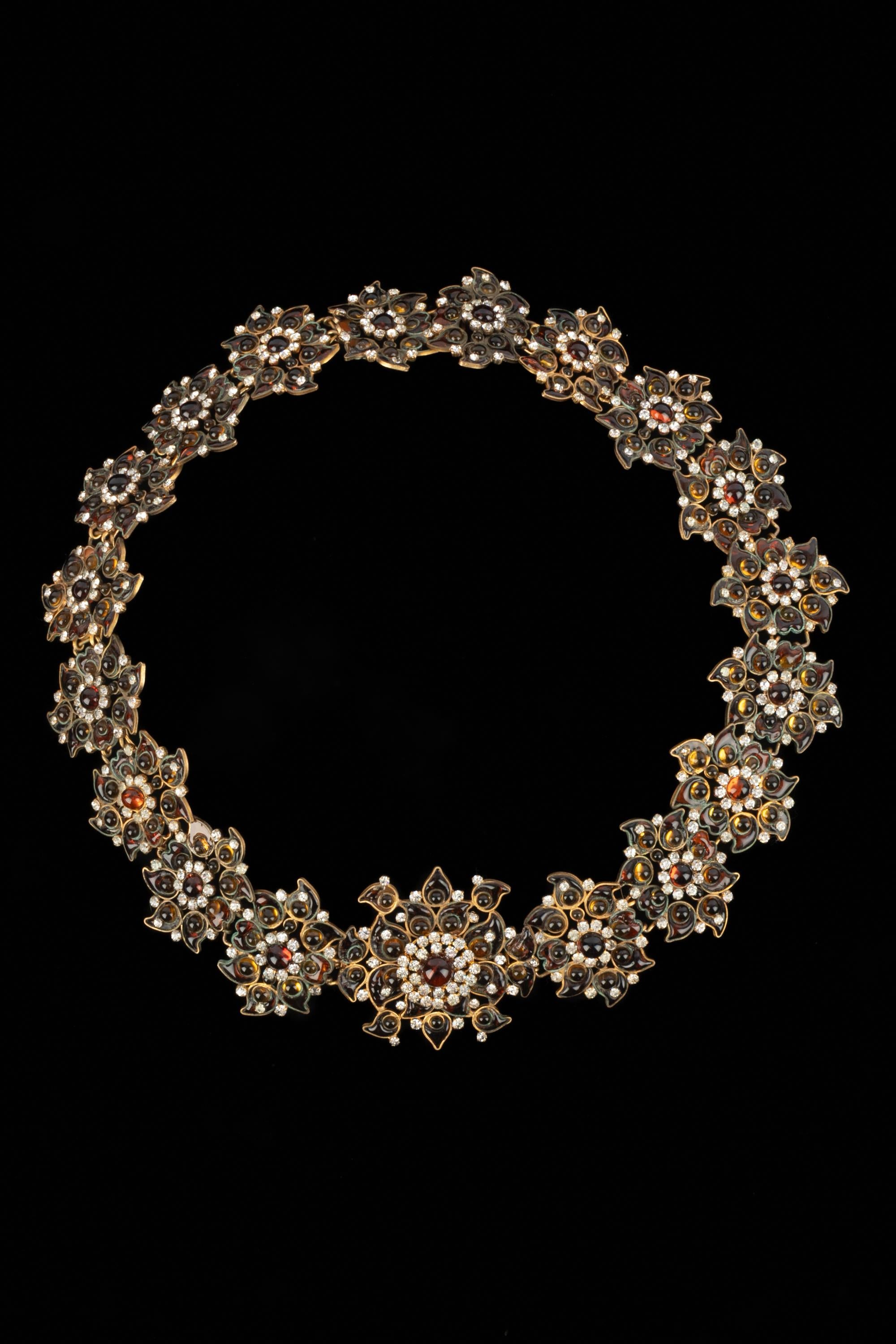 Ceinture Chanel Haute Couture 1988s Excellent état - En vente à SAINT-OUEN-SUR-SEINE, FR