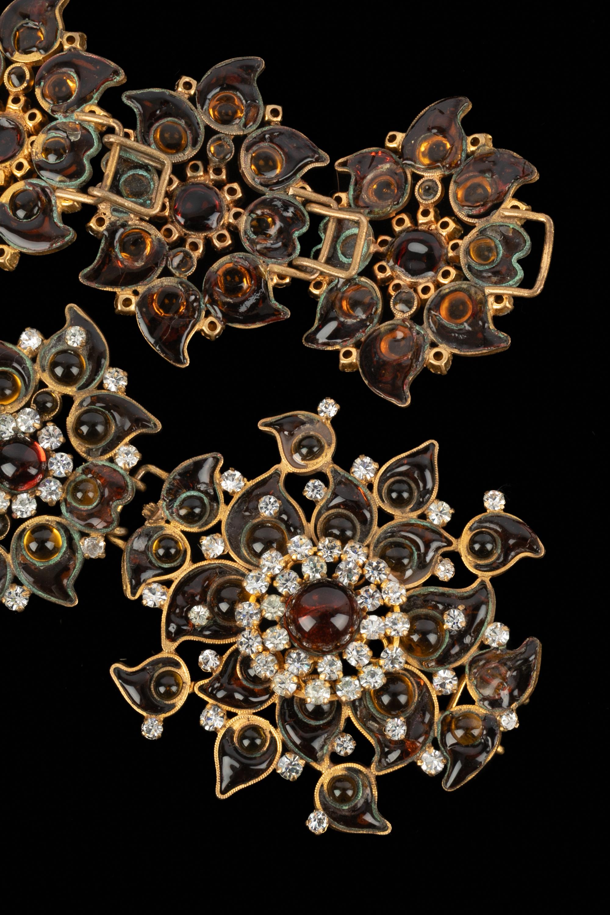 Ceinture Chanel Haute Couture 1988s en vente 1