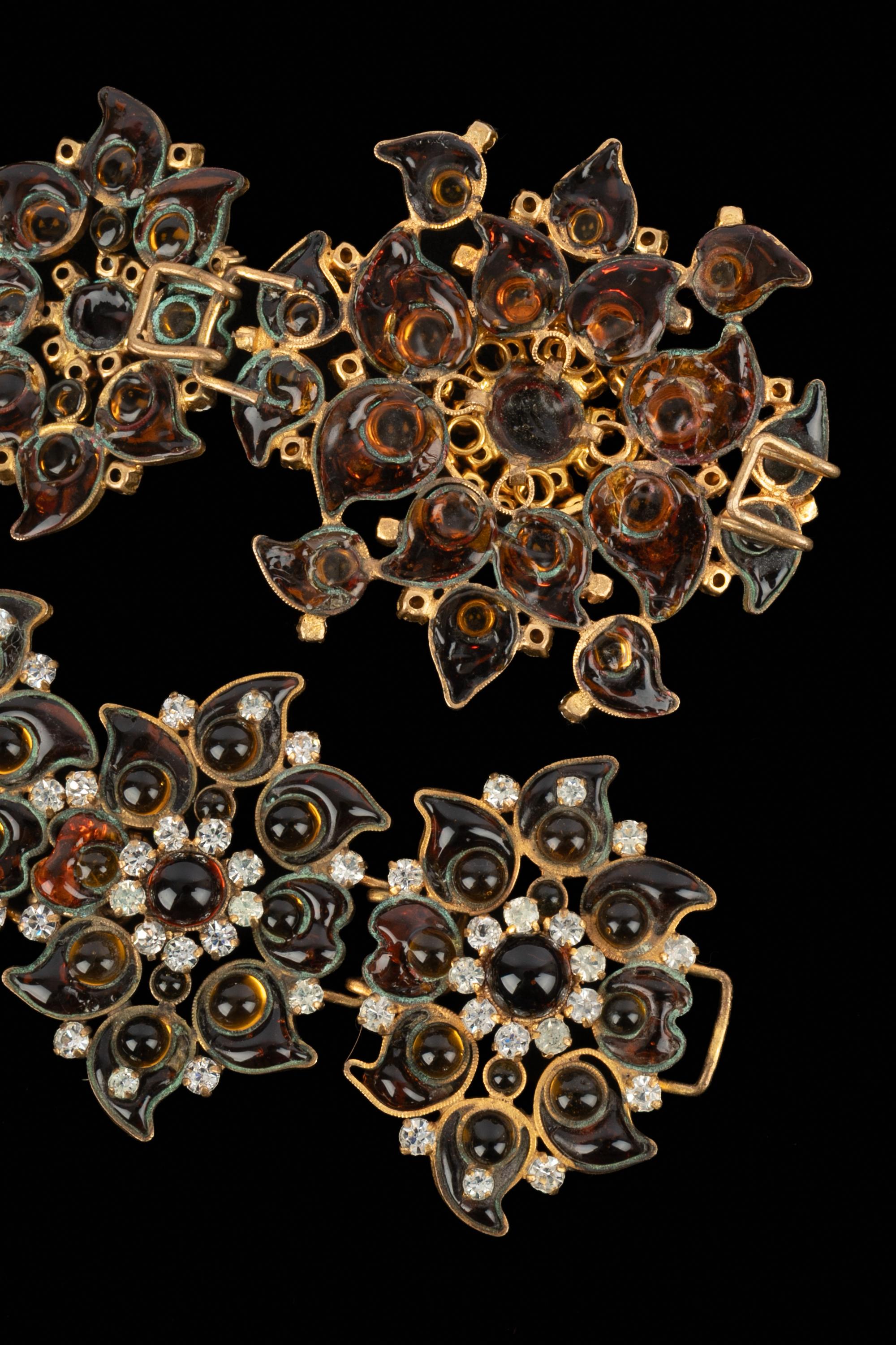 Ceinture Chanel Haute Couture 1988s en vente 2