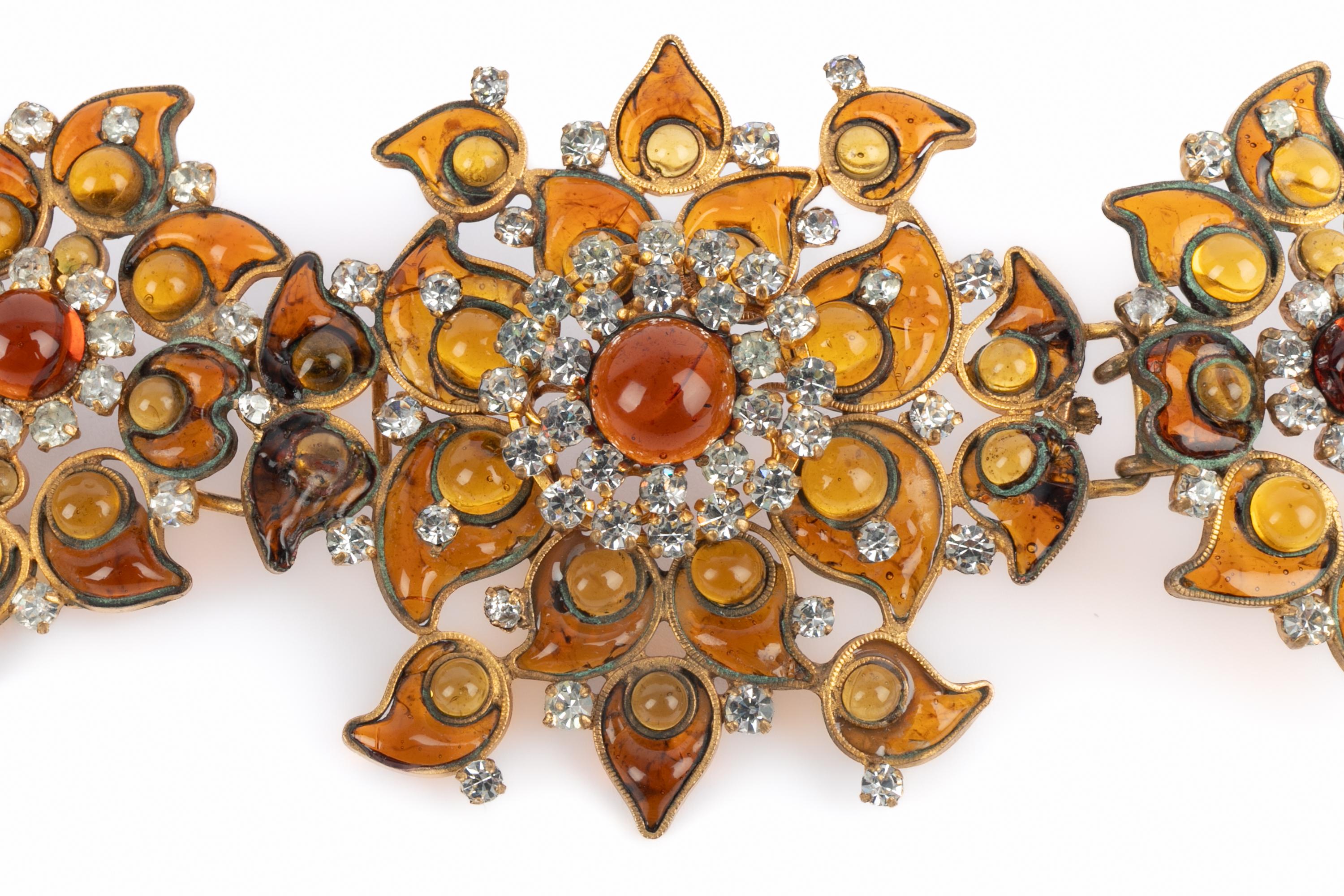 Ceinture Chanel Haute Couture 1988s en vente 3