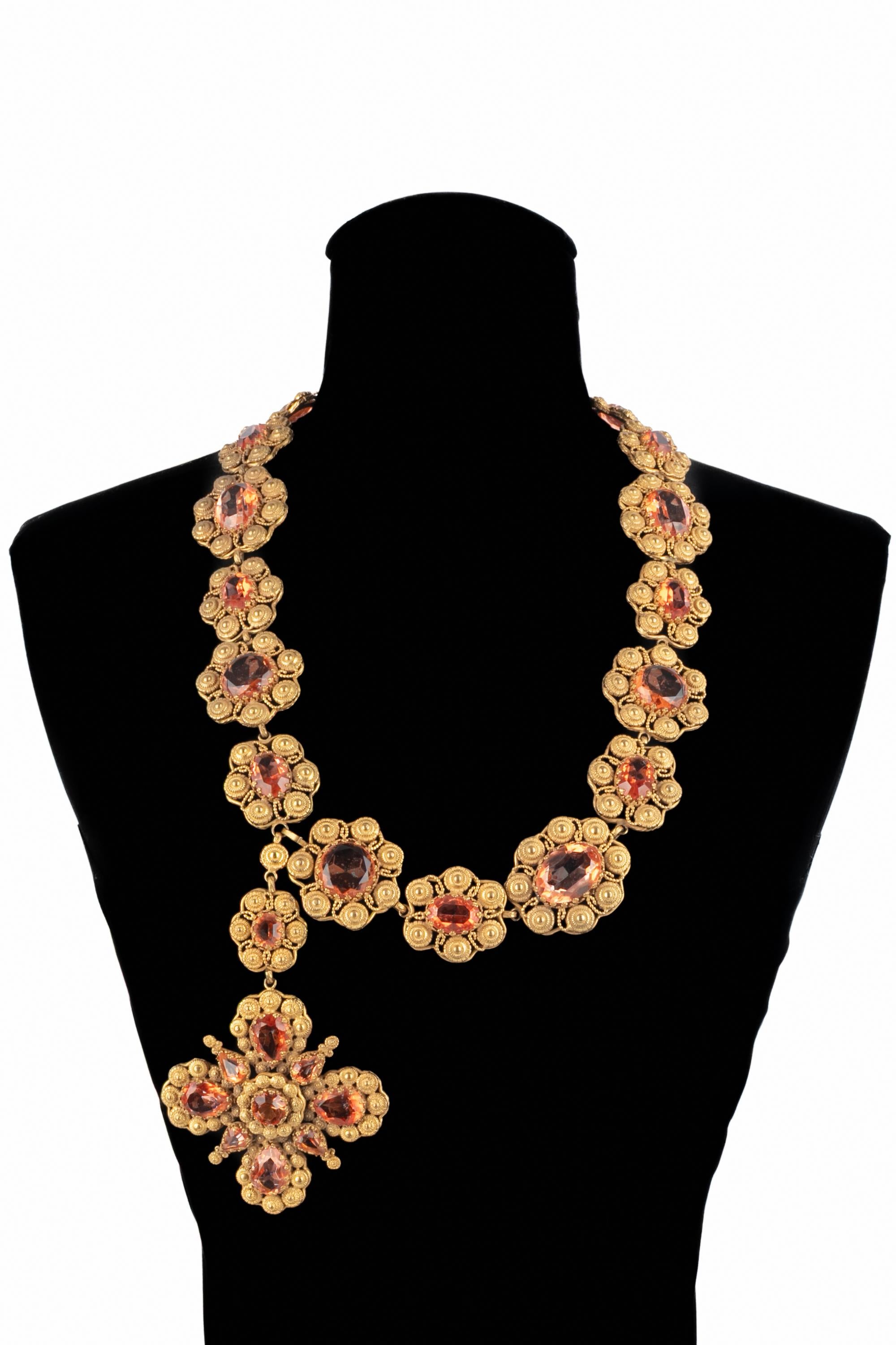 Ceinture Chanel Haute Couture 1991 en vente 6