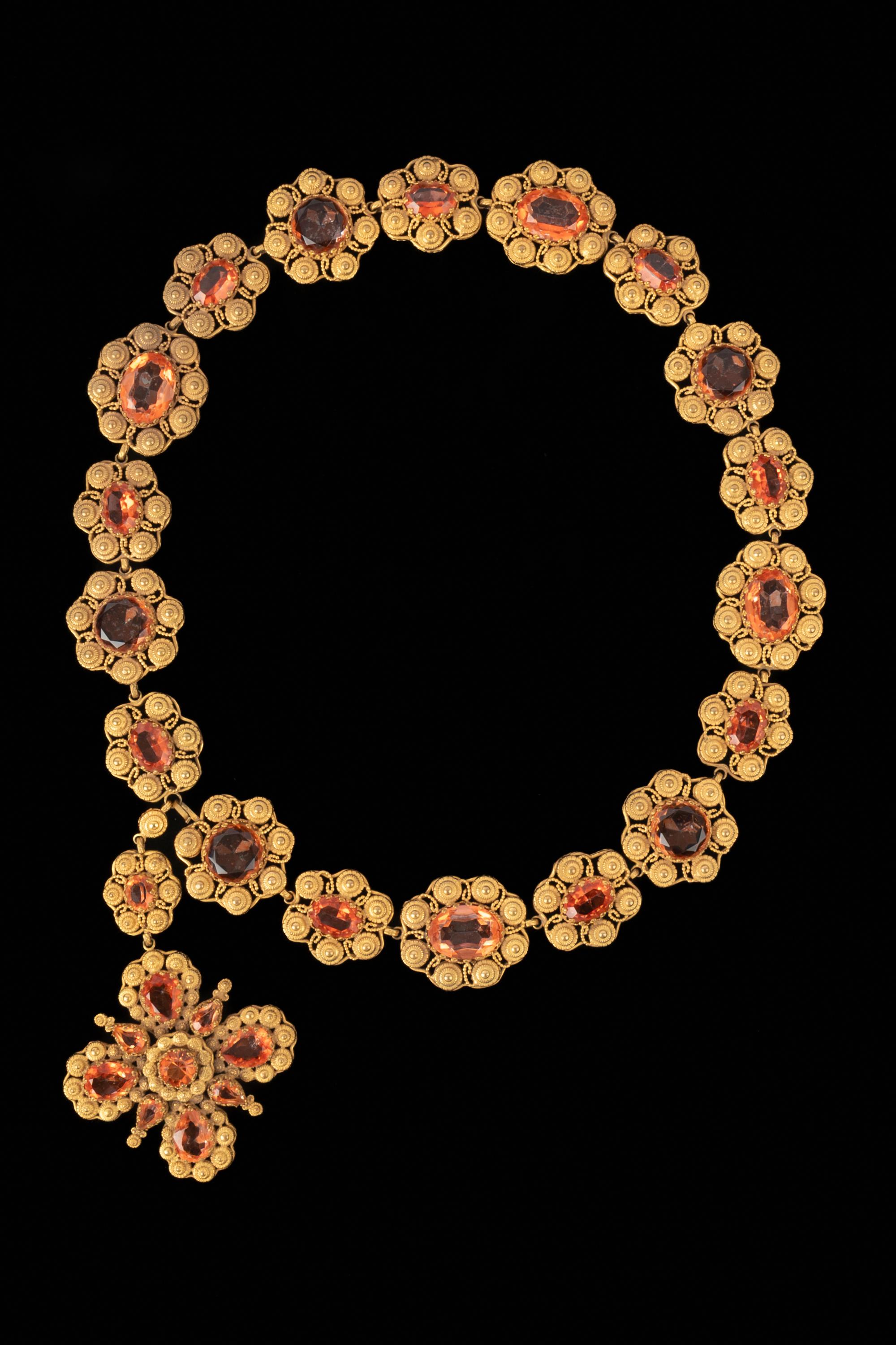 Marron Ceinture Chanel Haute Couture 1991 en vente