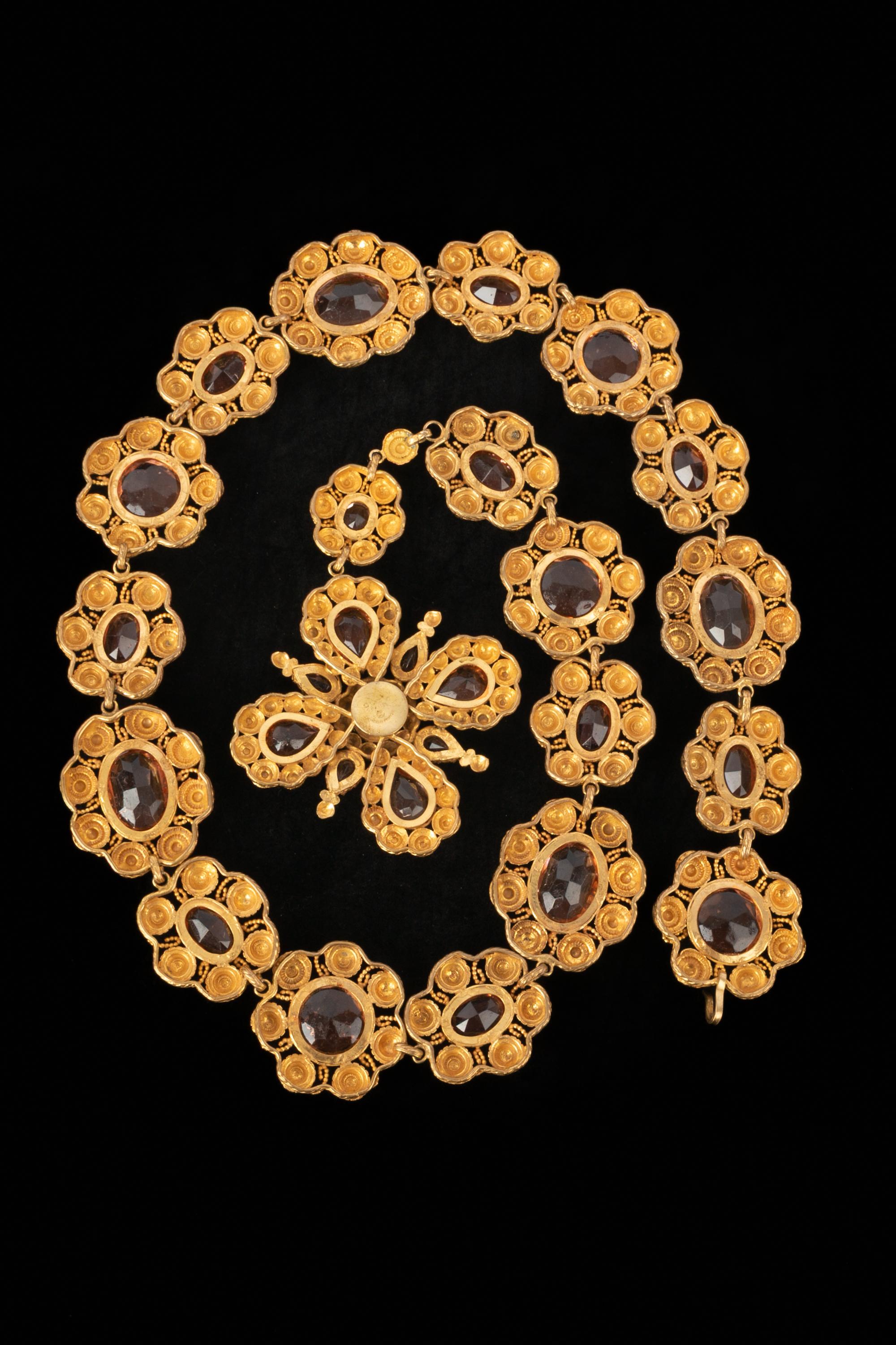 Ceinture Chanel Haute Couture 1991 Excellent état - En vente à SAINT-OUEN-SUR-SEINE, FR