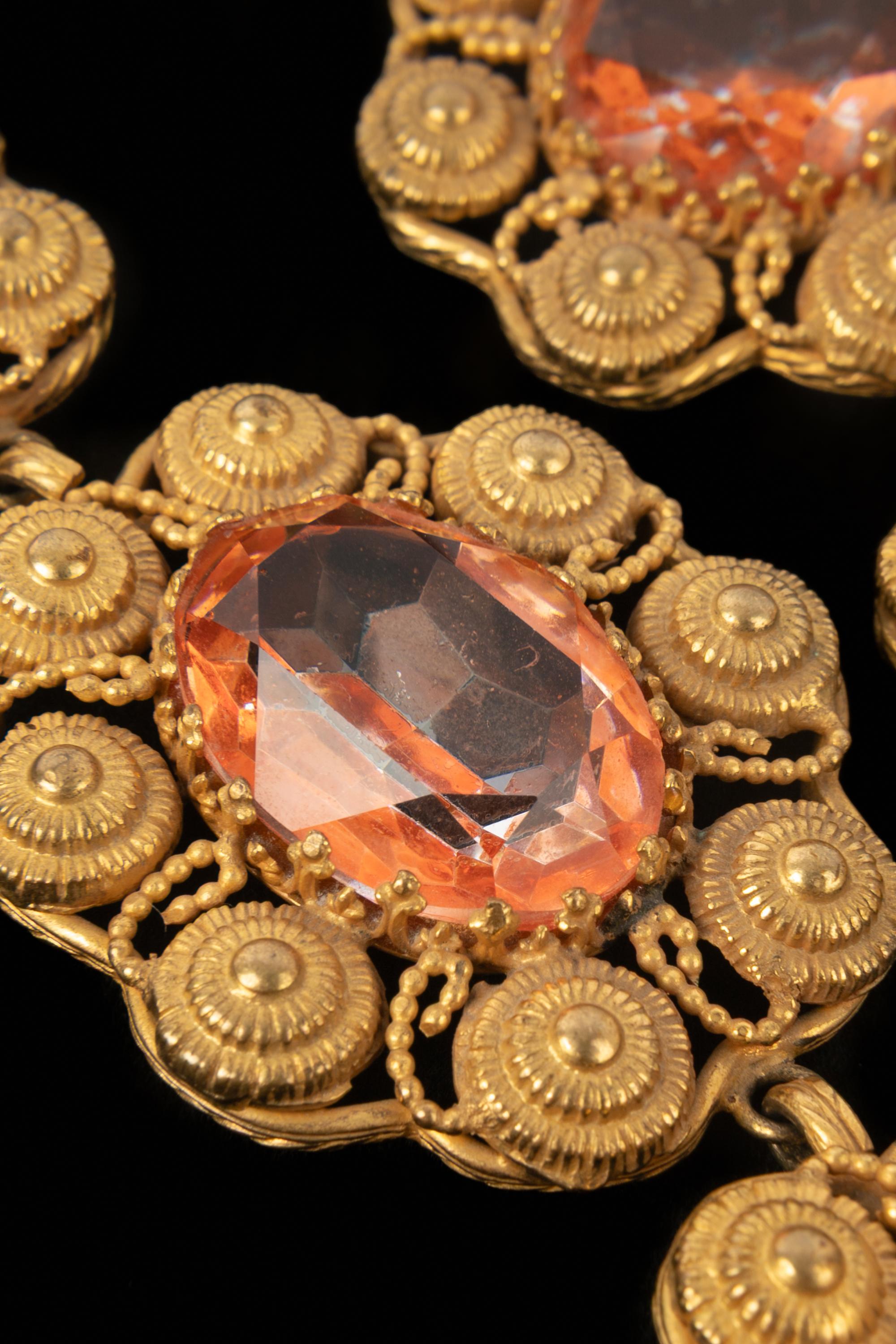 Ceinture Chanel Haute Couture 1991 en vente 2