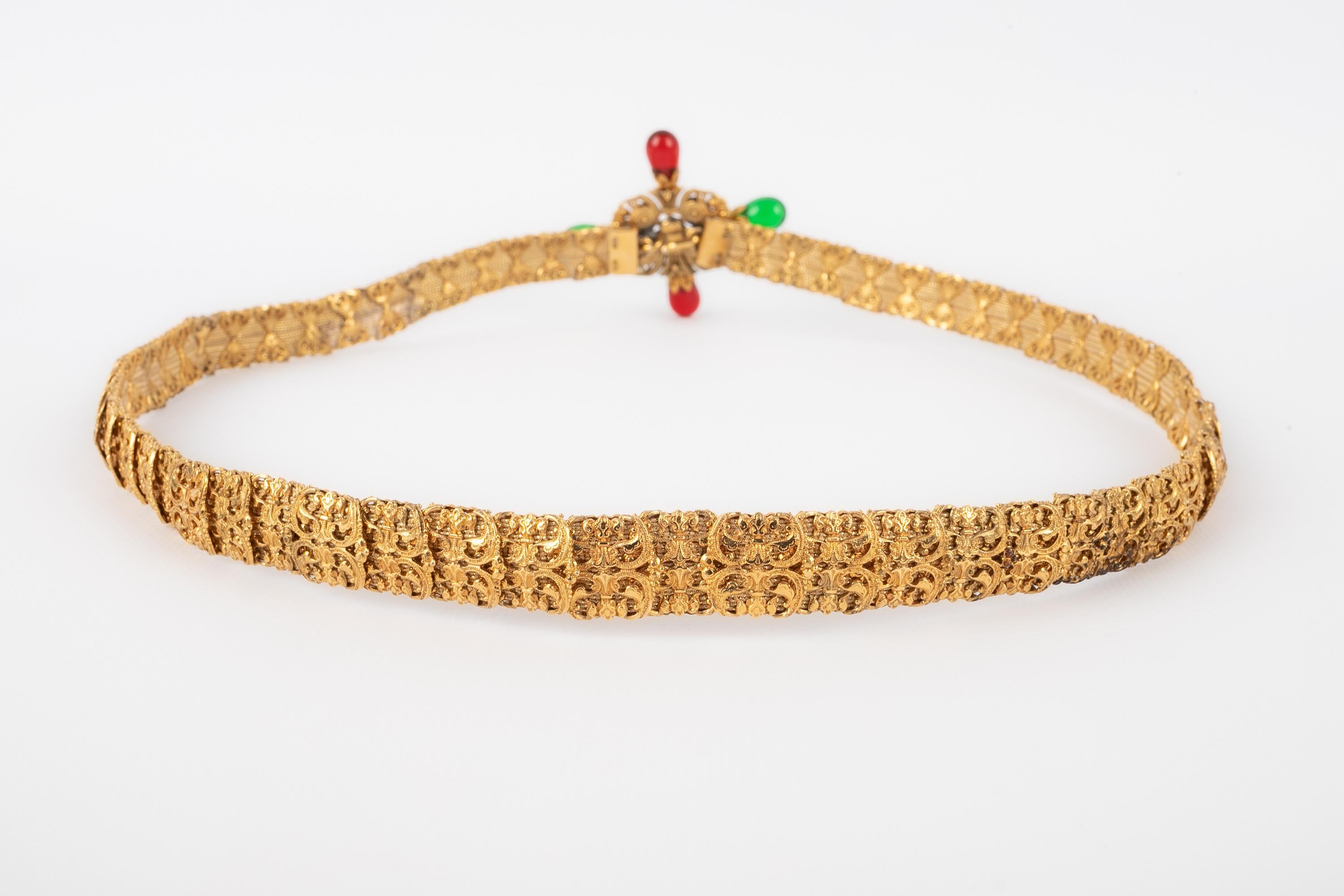Women's Chanel belt Haute Couture For Sale