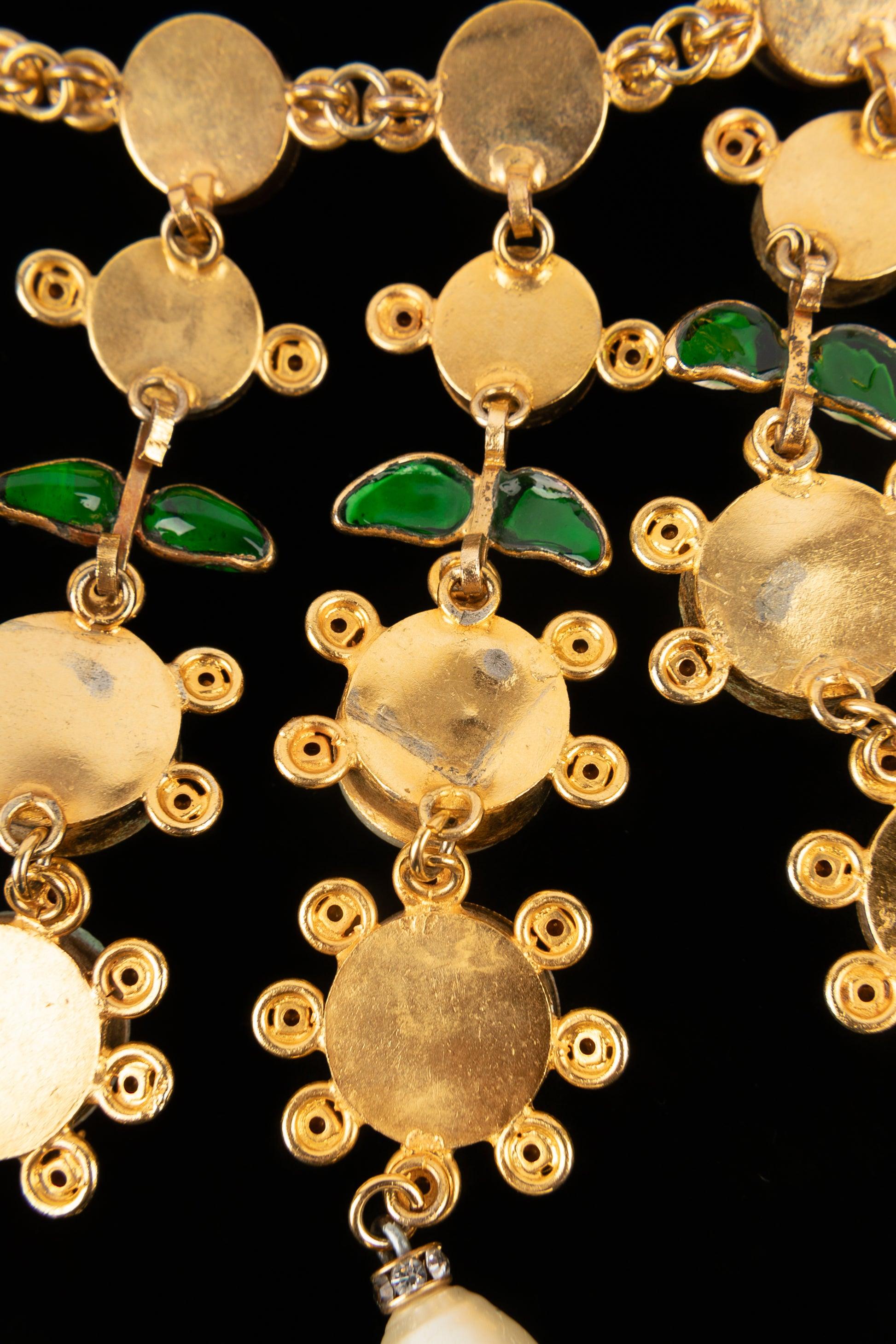 Ceinture haute couture Chanel avec perles, 1991 6