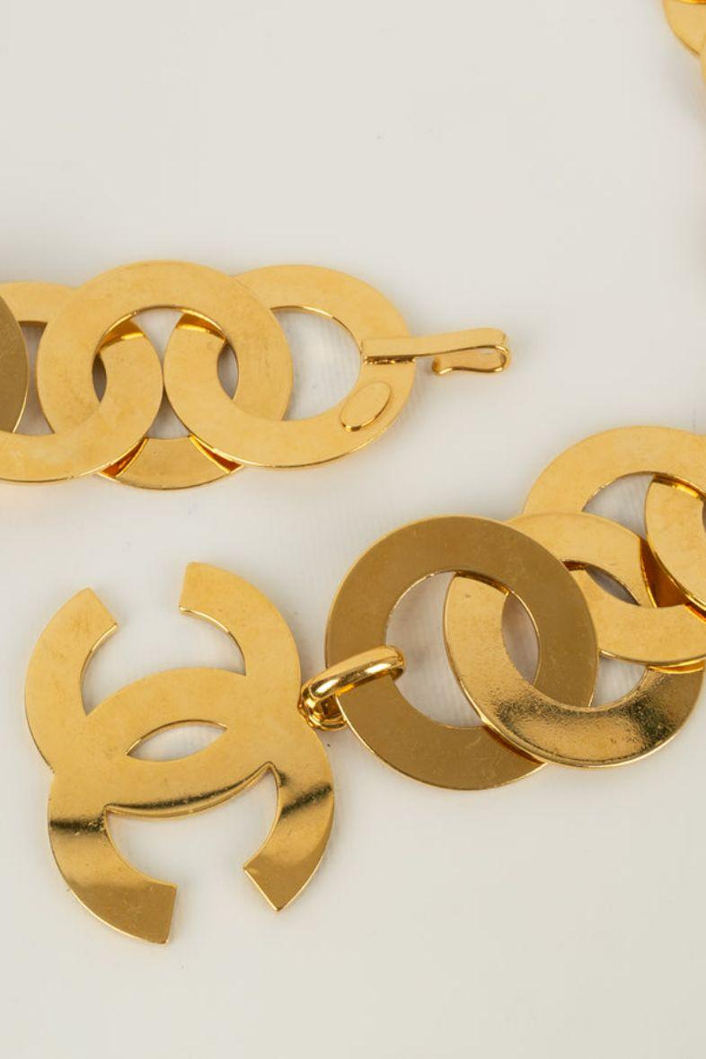 Chanel Belt in Gold Metal, 2CC6 1
