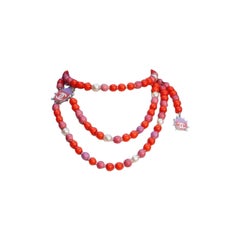 Chanel Belt in Knot-Mounted Pearly and Glass Beads