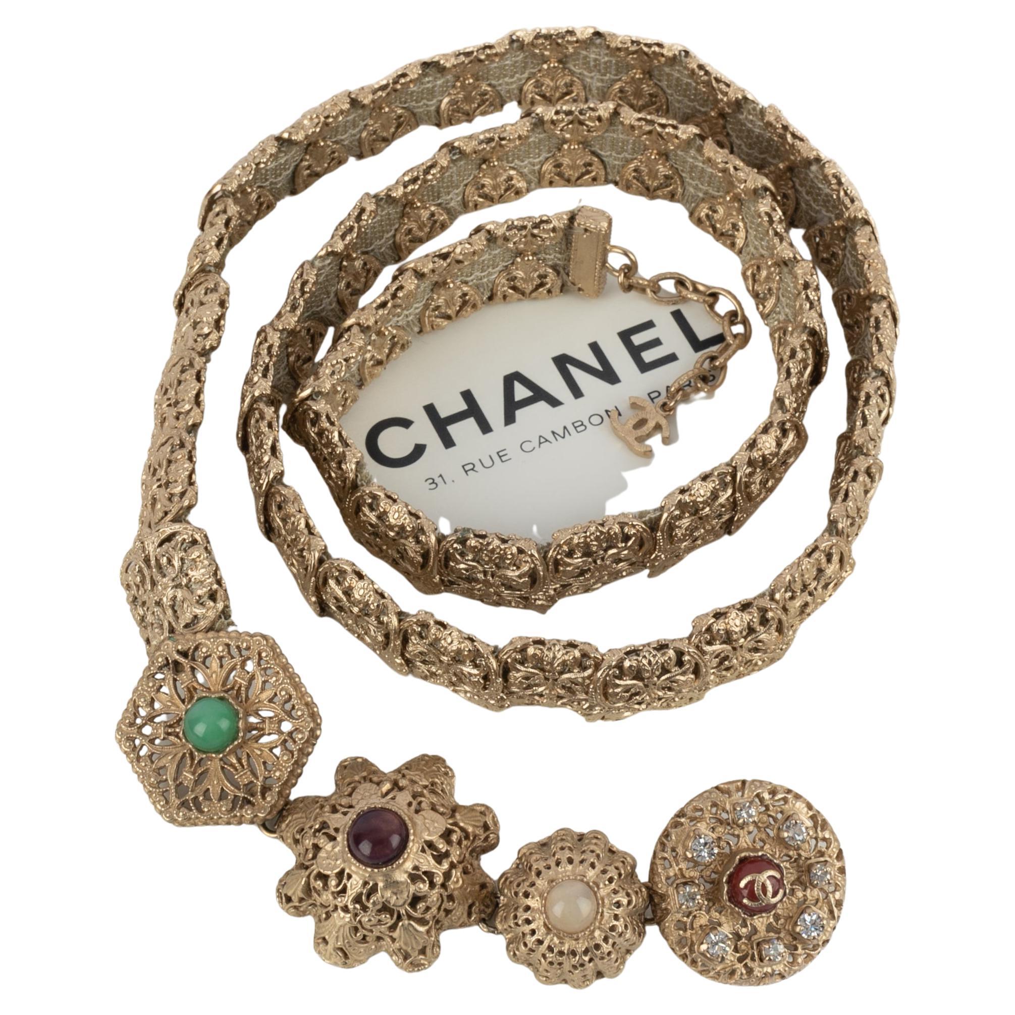 Chanel belt Paris-Bombay Pre-Fall 2012 For Sale