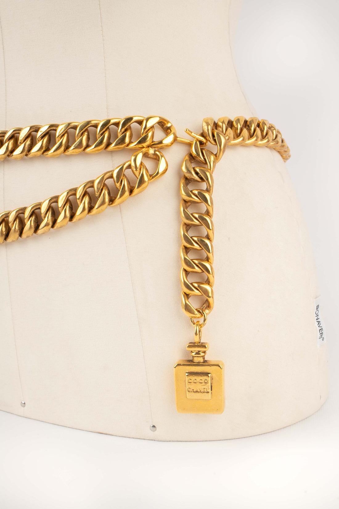 Chanel Belt 'Perfume Bottle', circa 1988 In Excellent Condition For Sale In SAINT-OUEN-SUR-SEINE, FR