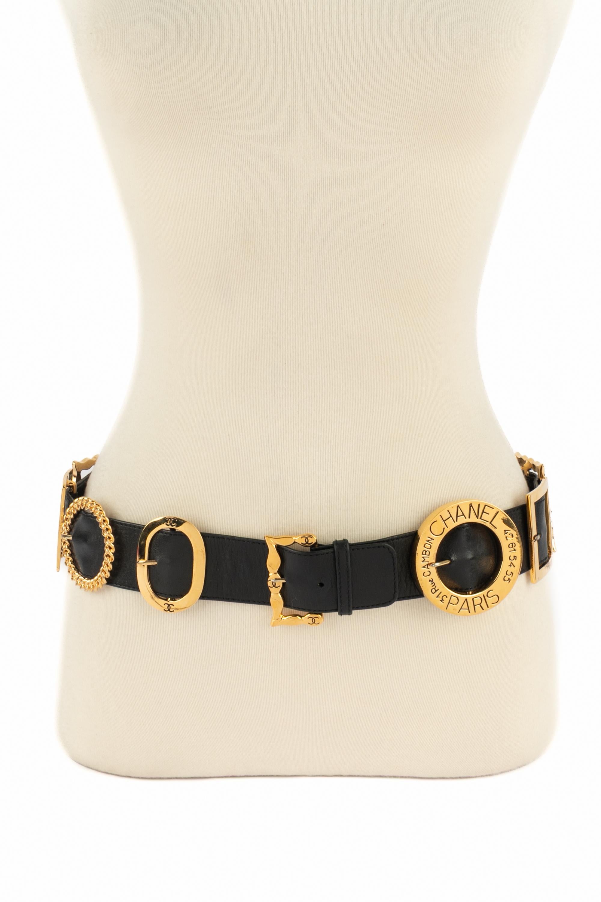 Cinturón Chanel Primavera 1988 en venta 5