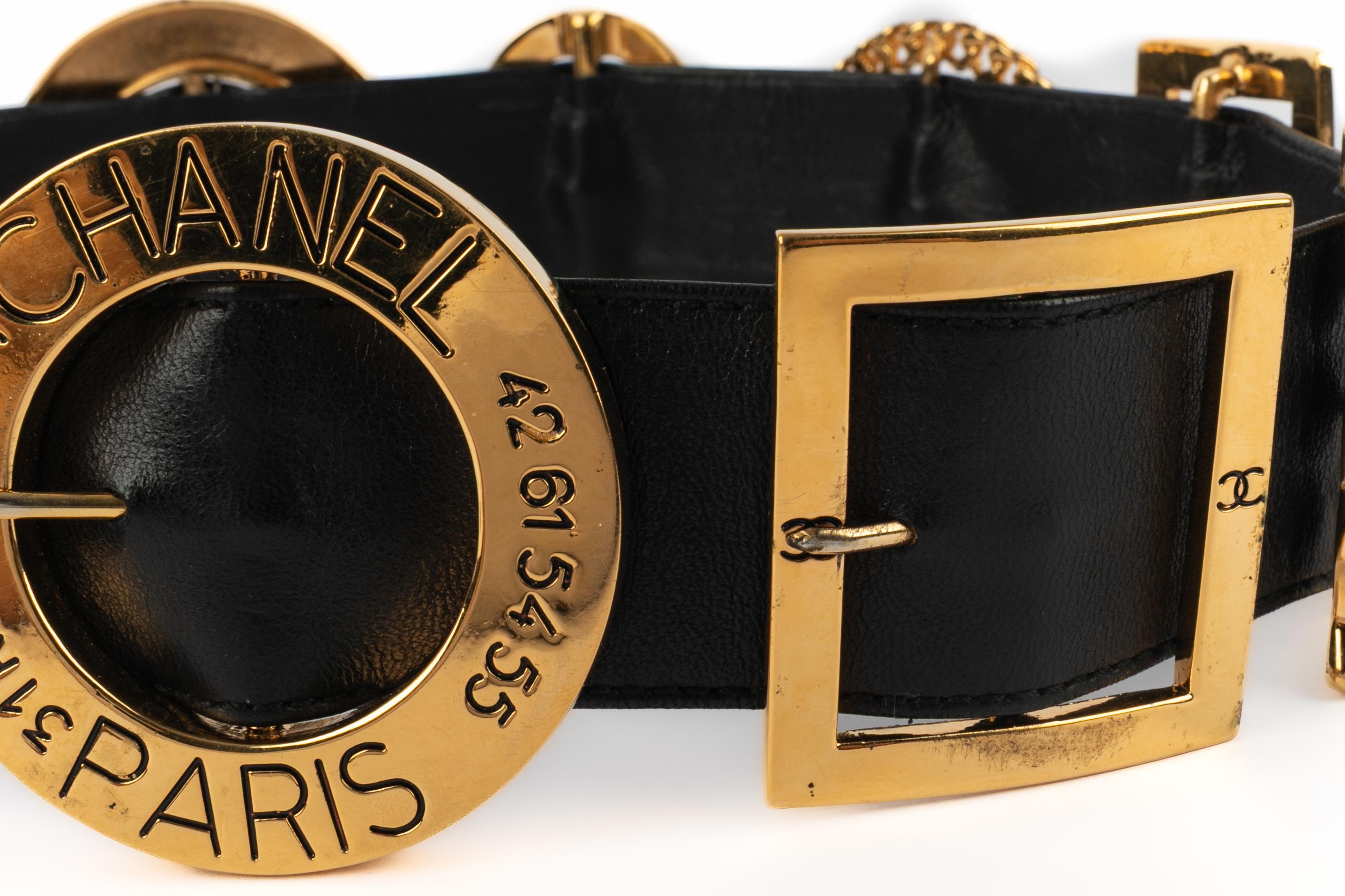 Cinturón Chanel Primavera 1988 en venta 3