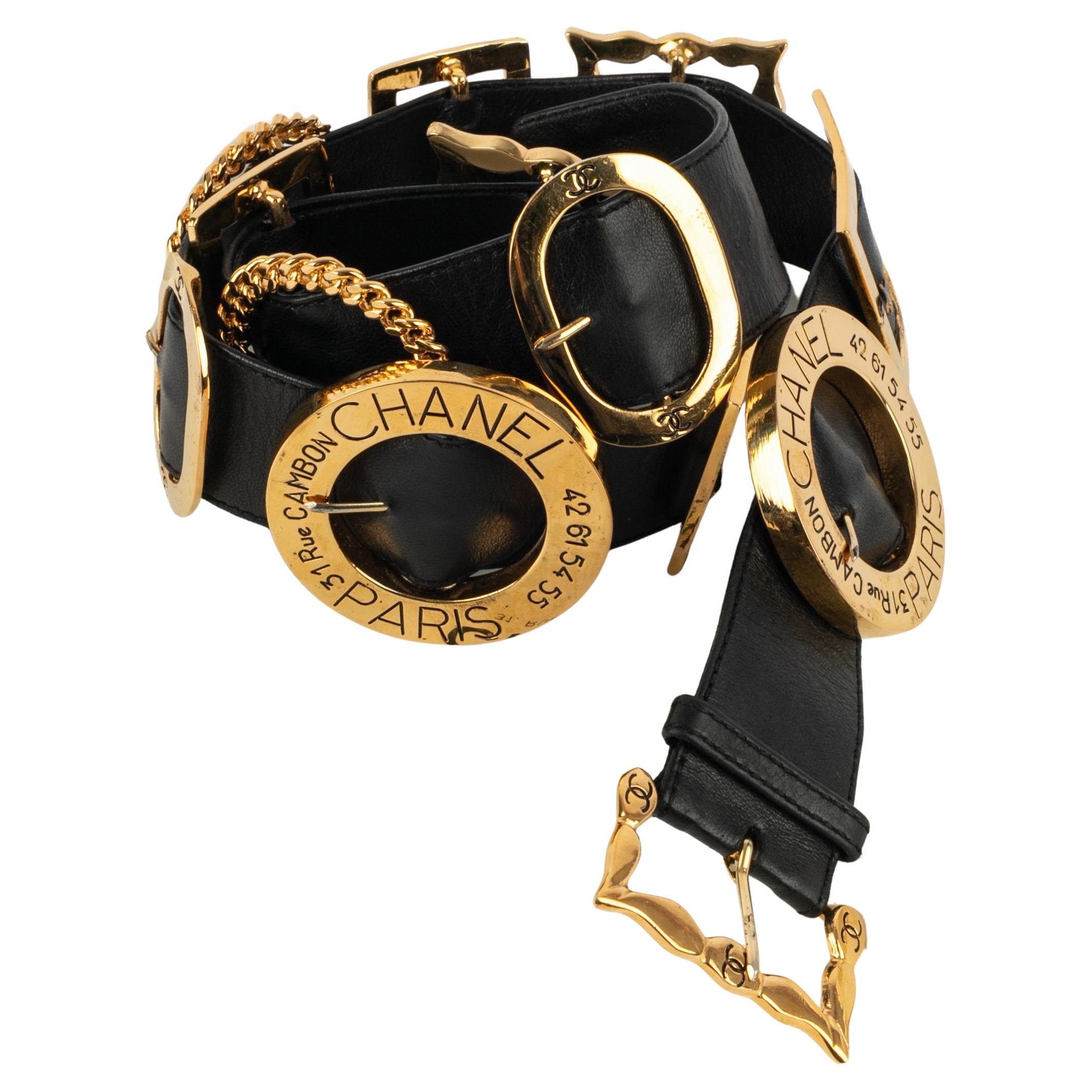 Cinturón Chanel Primavera 1988 en venta