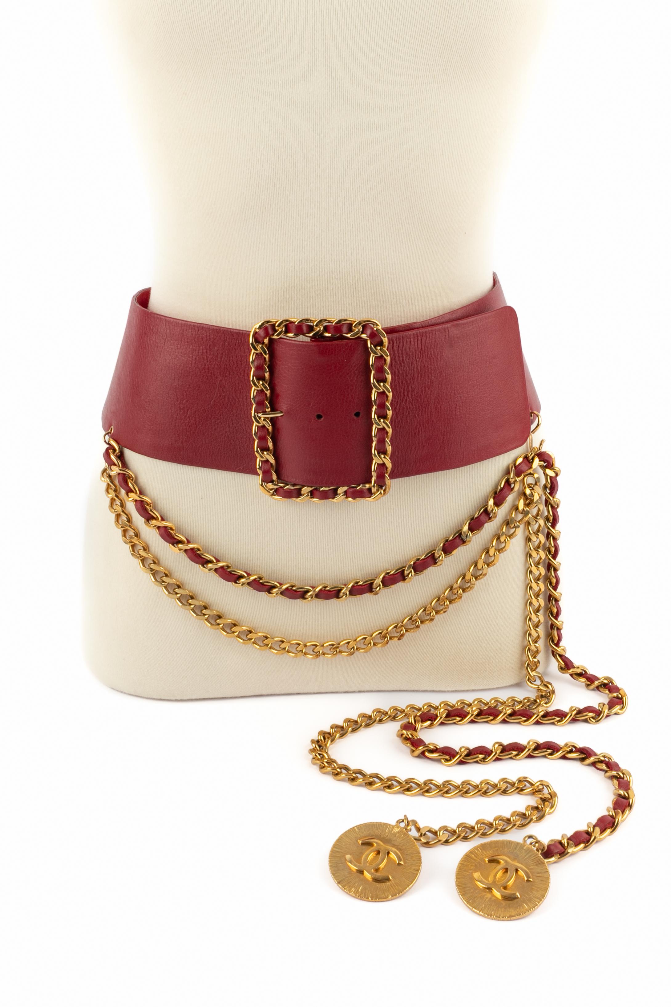 Ceinture Chanel d'été 1992 en vente 6