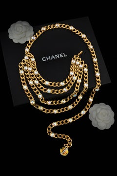 Chanel belt 'Une balade dans la forêt enchantée' by Karl Lagerfeld 1992