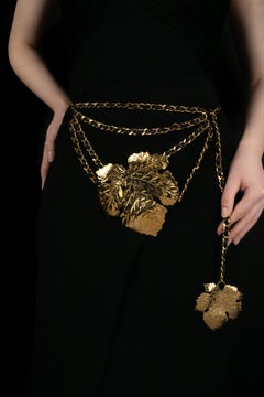 Chanel belt 'Une ballade dans la forêt enchangée' by Karl Lagerfeld Spring 1992