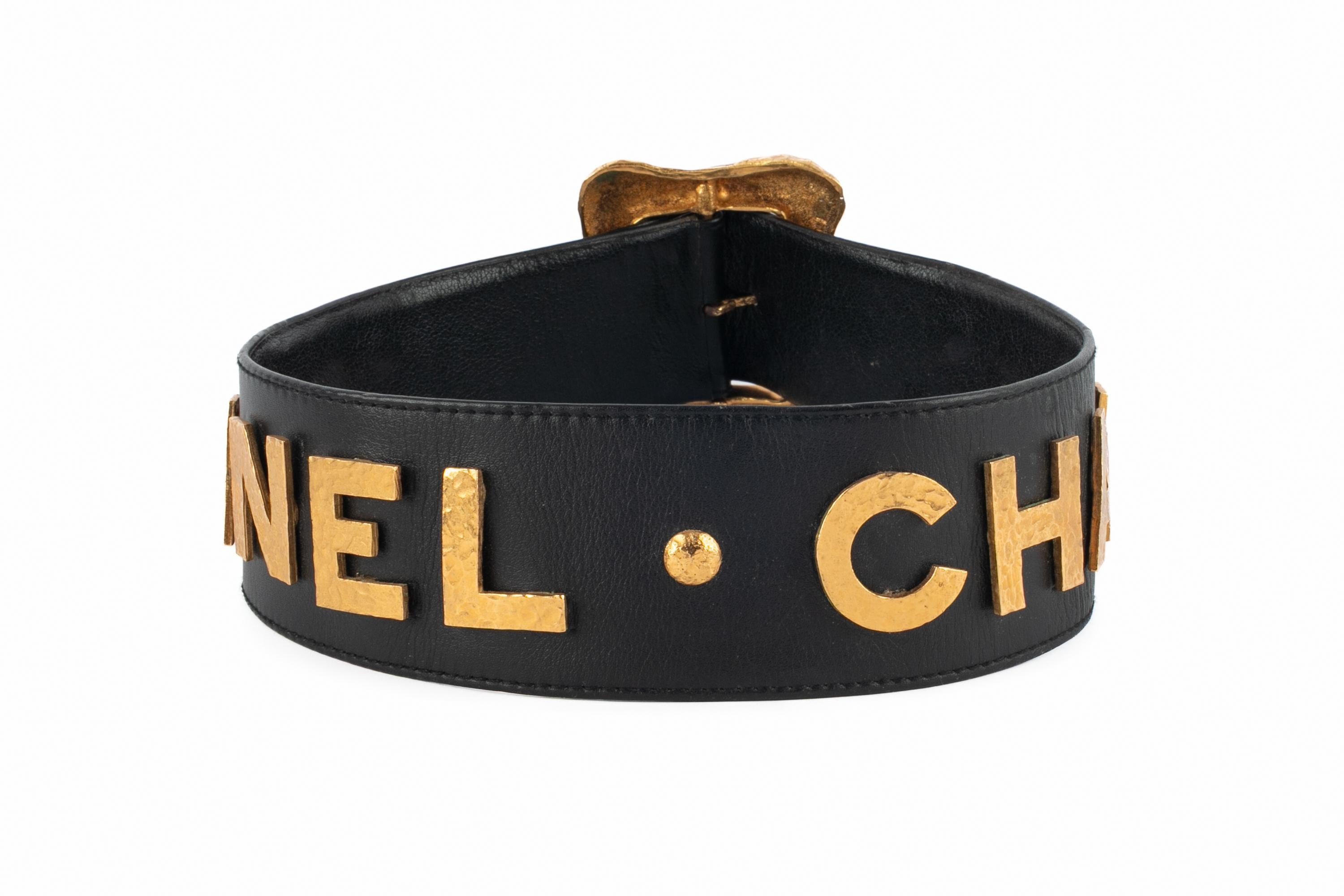 Chanel belt Winter 1993 In Excellent Condition For Sale In SAINT-OUEN-SUR-SEINE, FR