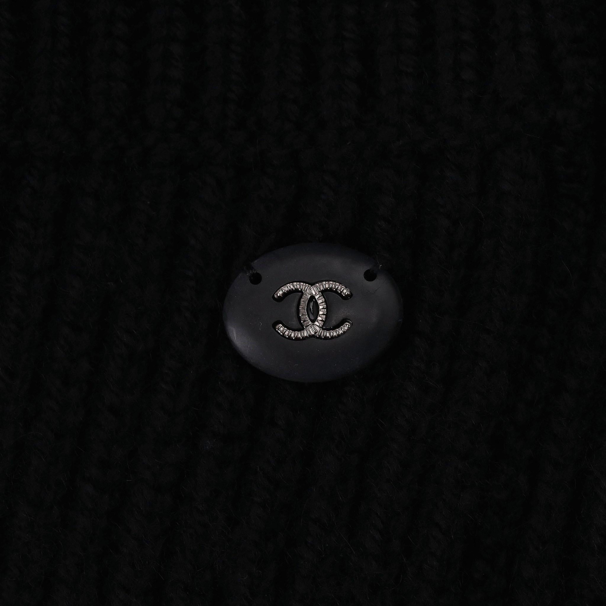 Chanel - Manteau cardio 'Gabrielle Coco' en cachemire avec ceinture Pour femmes en vente