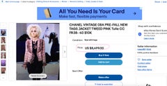 Chanel Beyonce Style Collectible Tweed Jacket