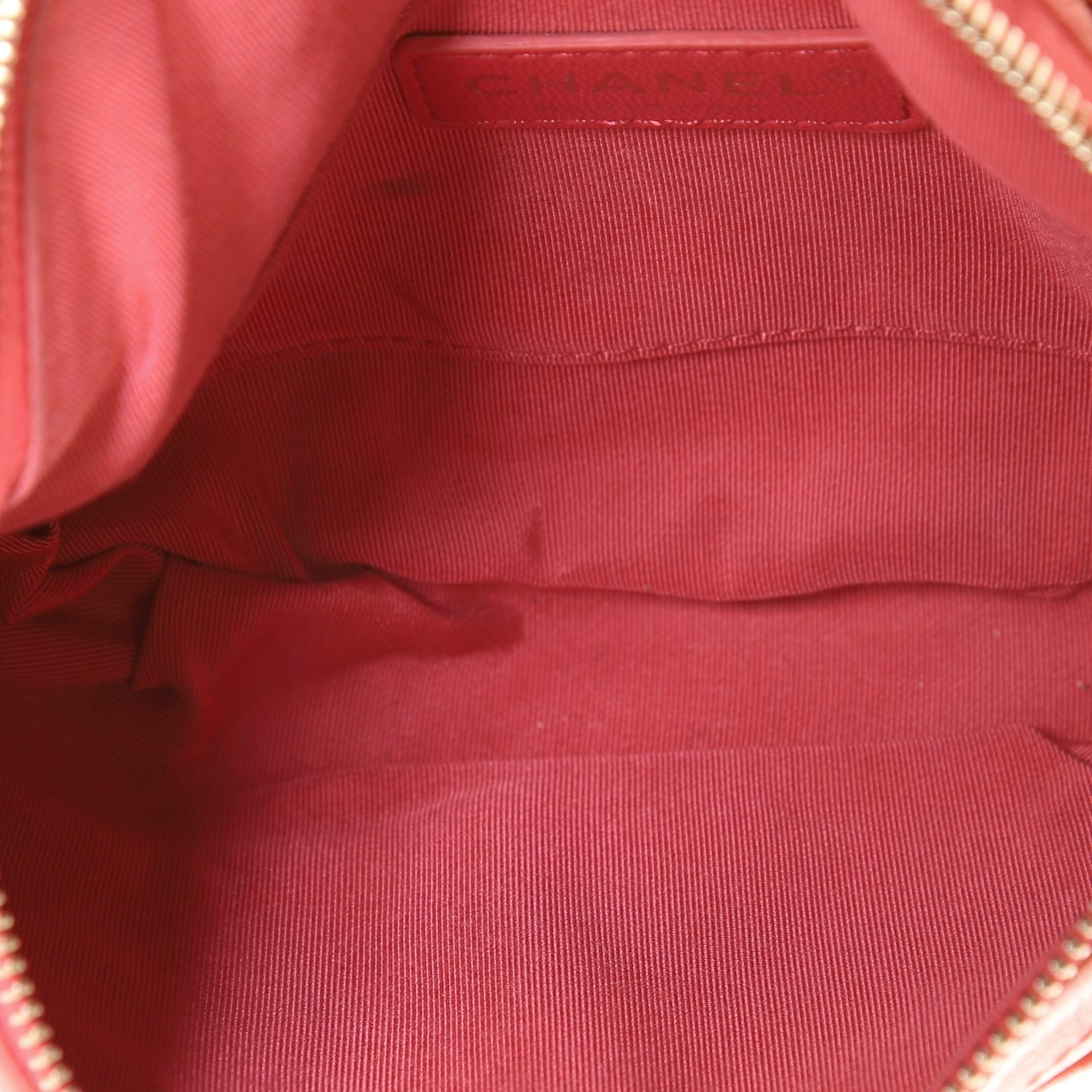 Women's or Men's Chanel Bi Classic Waist Bag Quilted Crumpled Calfskin