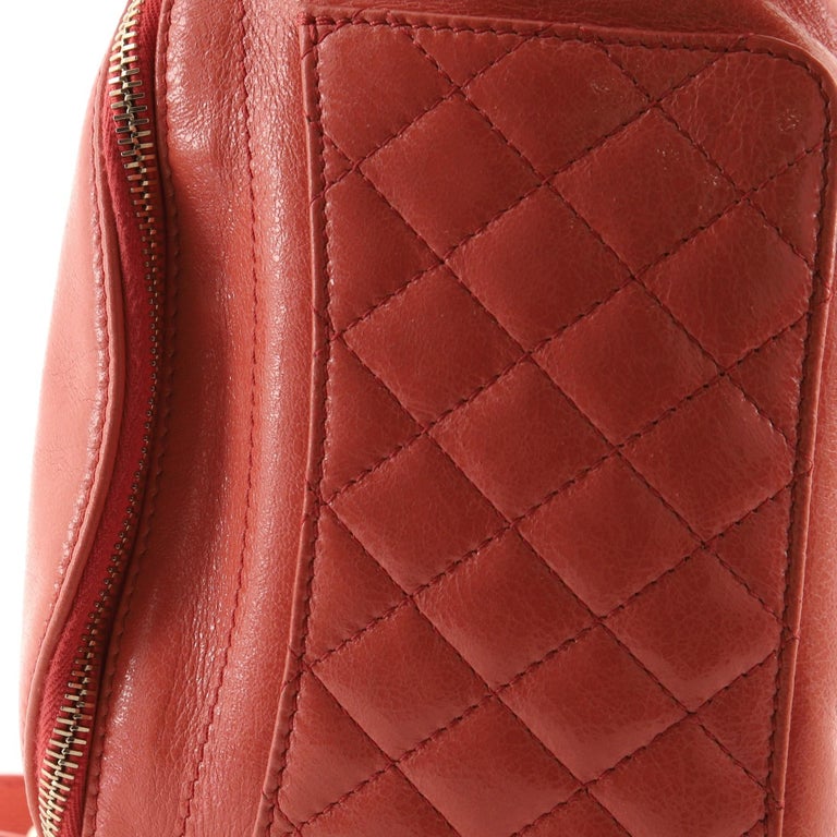 Chanel Bi Classic Waist Bag Quilted Crumpled Calfskin at 1stDibs