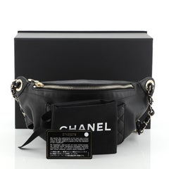 Chanel Bi Classic Waist Bag Quilted Lambskin