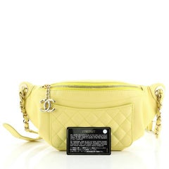 Chanel Bi Classic Waist Bag Quilted Lambskin