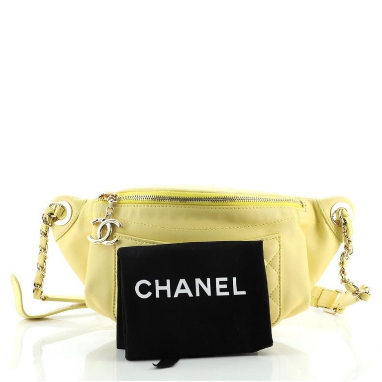 Chanel Bi Classic Waist Bag Quilted Lambskin