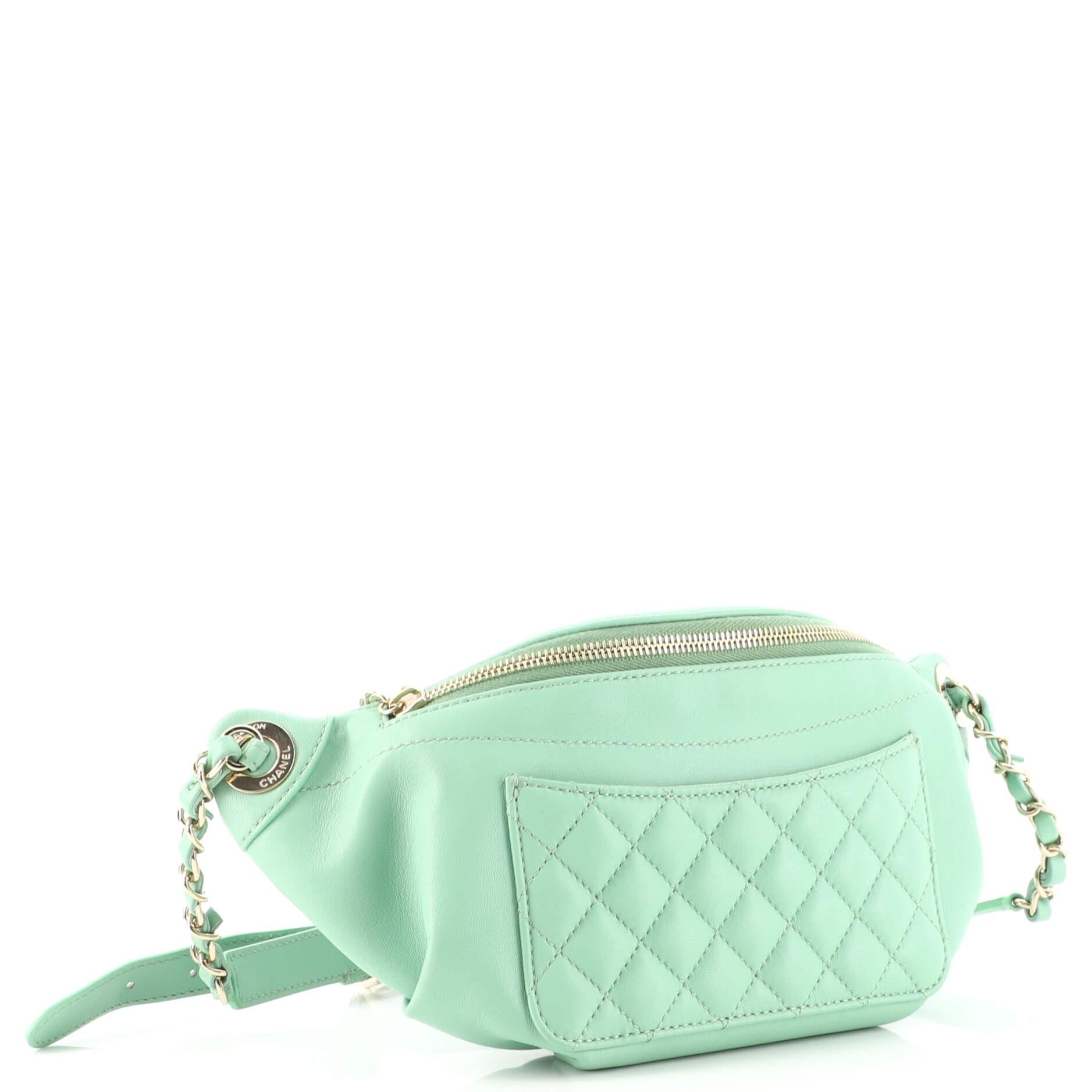 Chanel Bi Classic Waist Bag Quilted Lambskin at 1stDibs