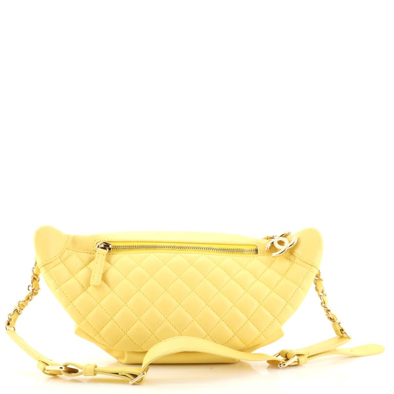 Chanel Bi Classic Waist Bag Quilted Lambskin at 1stDibs