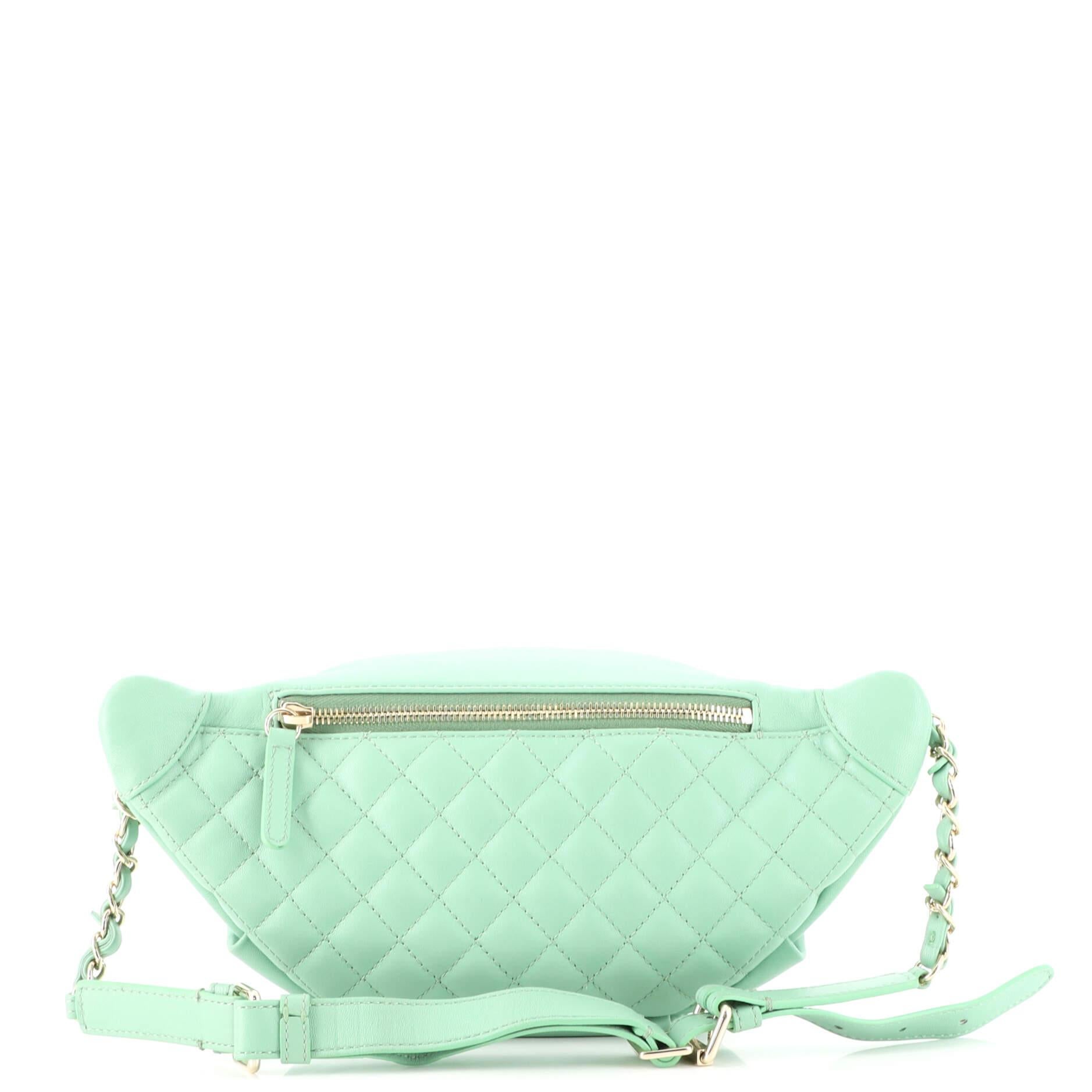 Chanel Bi Classic Waist Bag Quilted Lambskin at 1stDibs