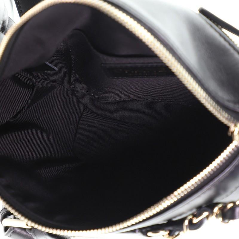 Black Chanel Bi Classic Waist Bag Quilted Lambskin