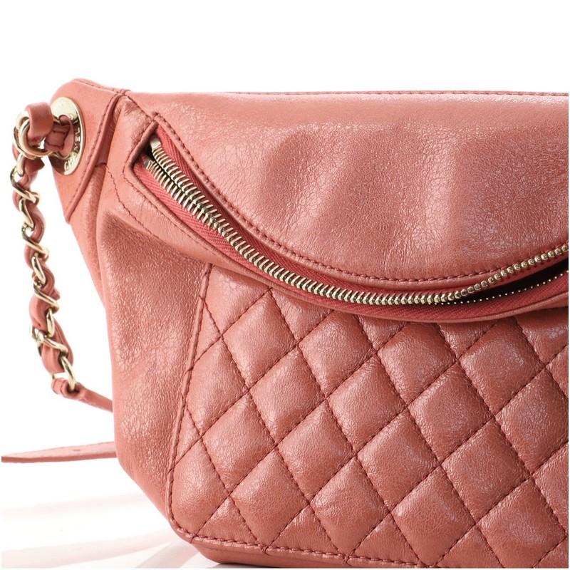 Chanel Bi Classic Taille Tasche Gestepptes Lammfell 3