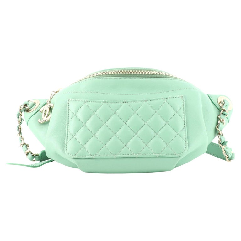 Chanel Bi Classic Waist Bag Quilted Lambskin For Sale at 1stDibs