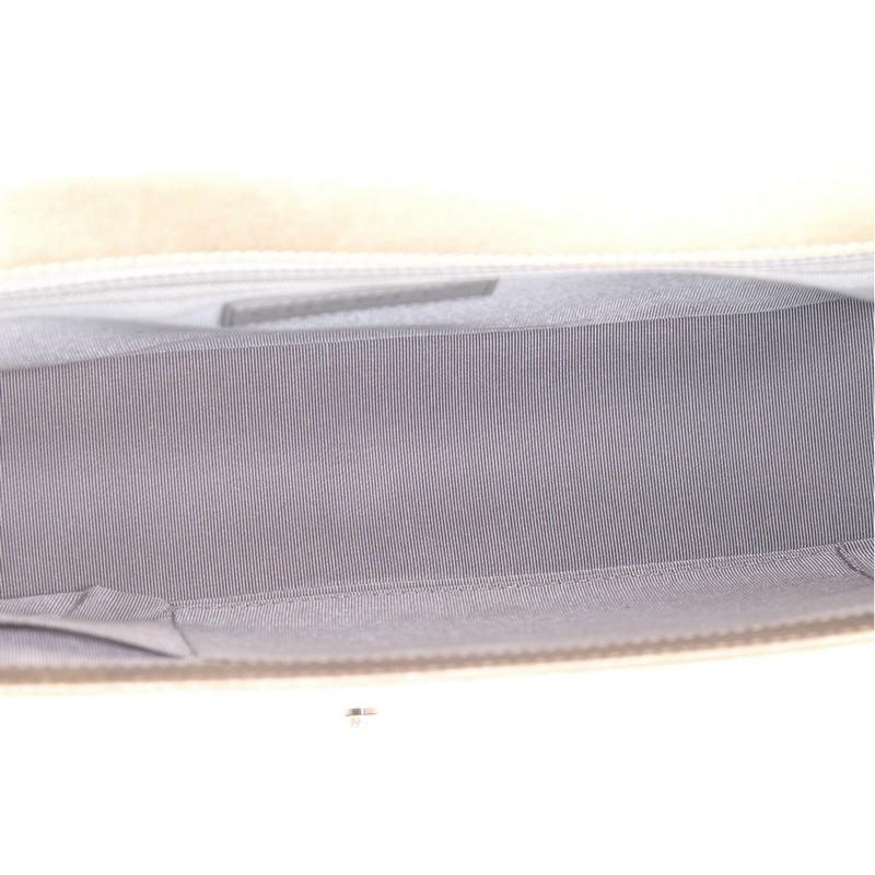 Chanel Bicolor Boy Flap Tasche gesteppt metallischen Kalbsleder neue Medium 1