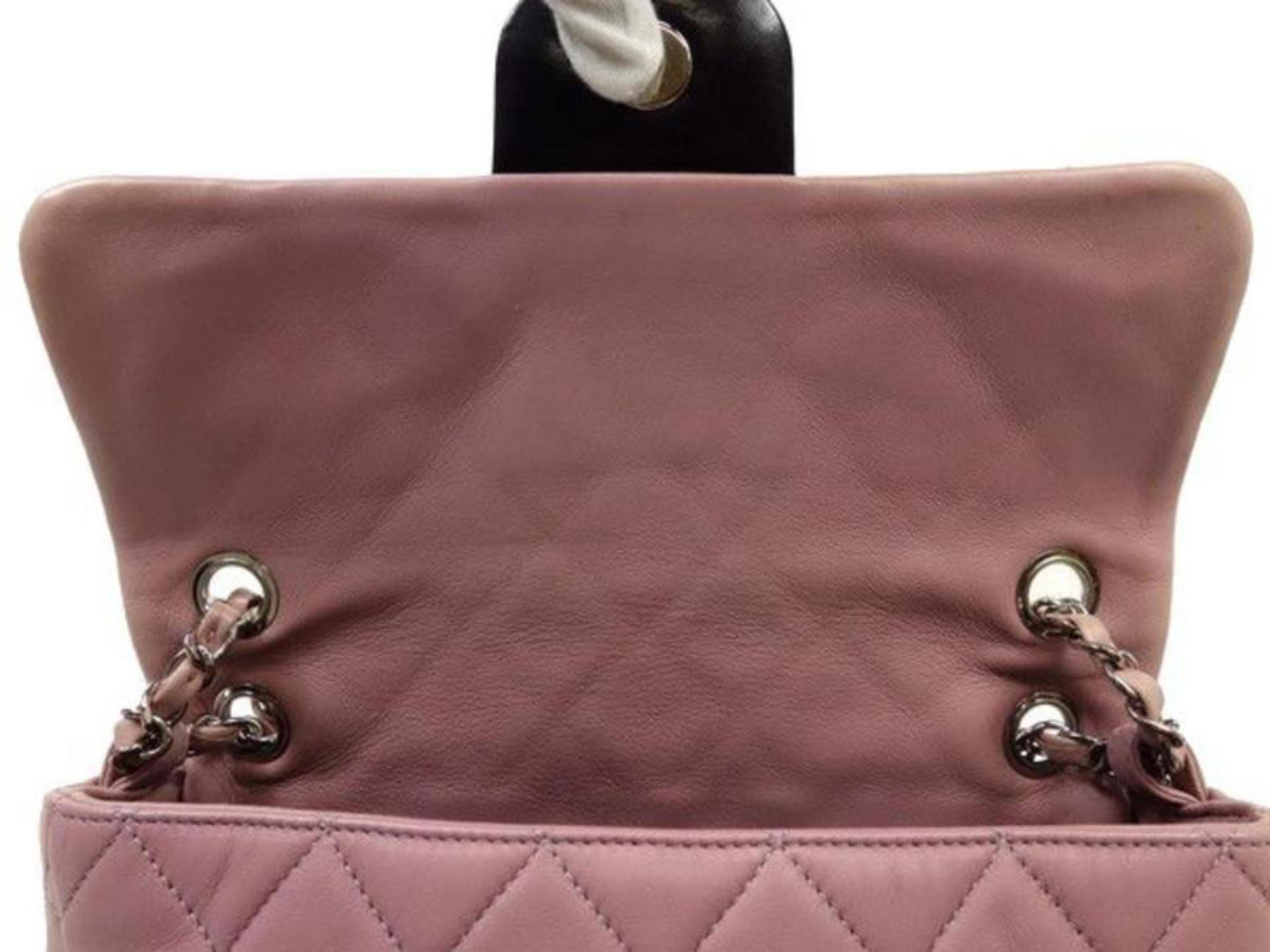 Chanel Bicolor Medium Classic Single Flap 227944 Black Leather Shoulder Bag In Good Condition For Sale In Forest Hills, NY